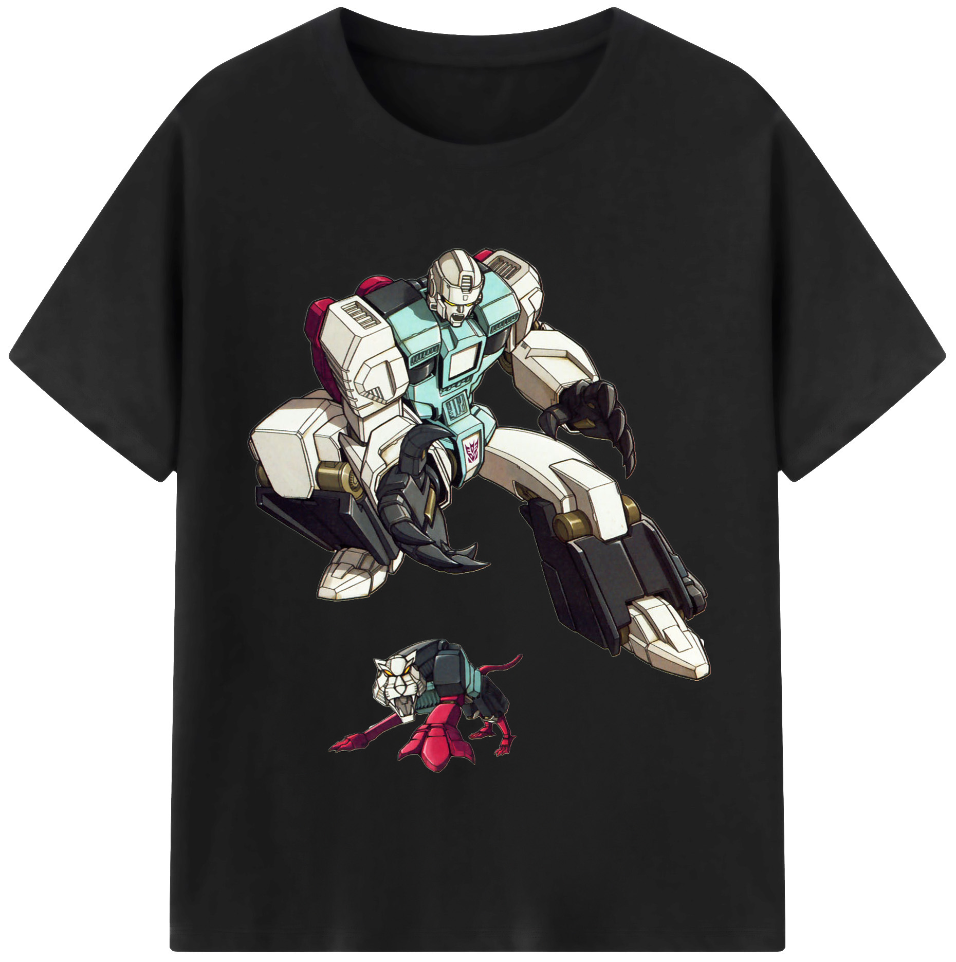 （画像用）  レディースカジュアルプリントTシャツ（綿100％）