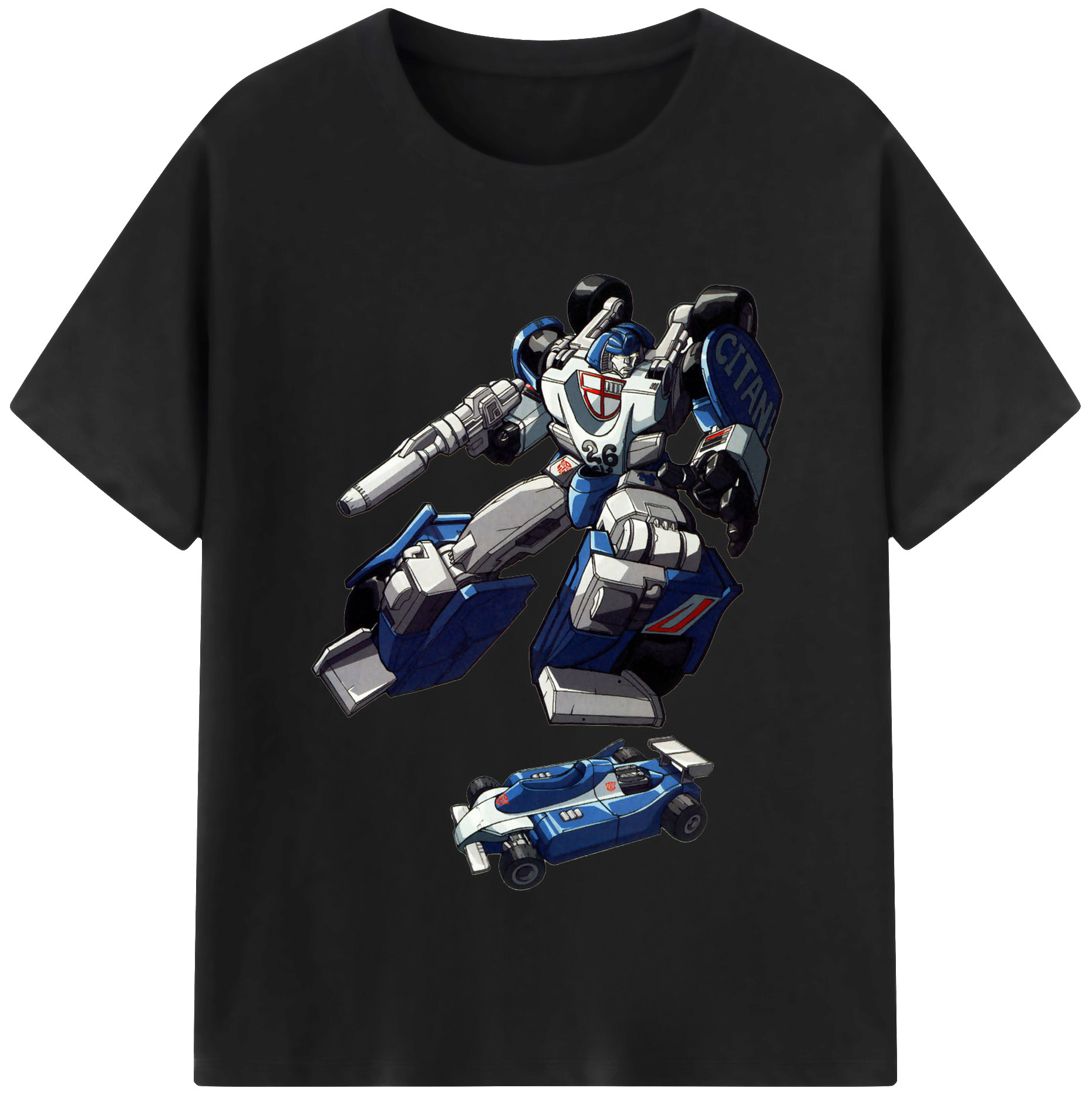 （画像用）  レディースカジュアルプリントTシャツ（綿100％）