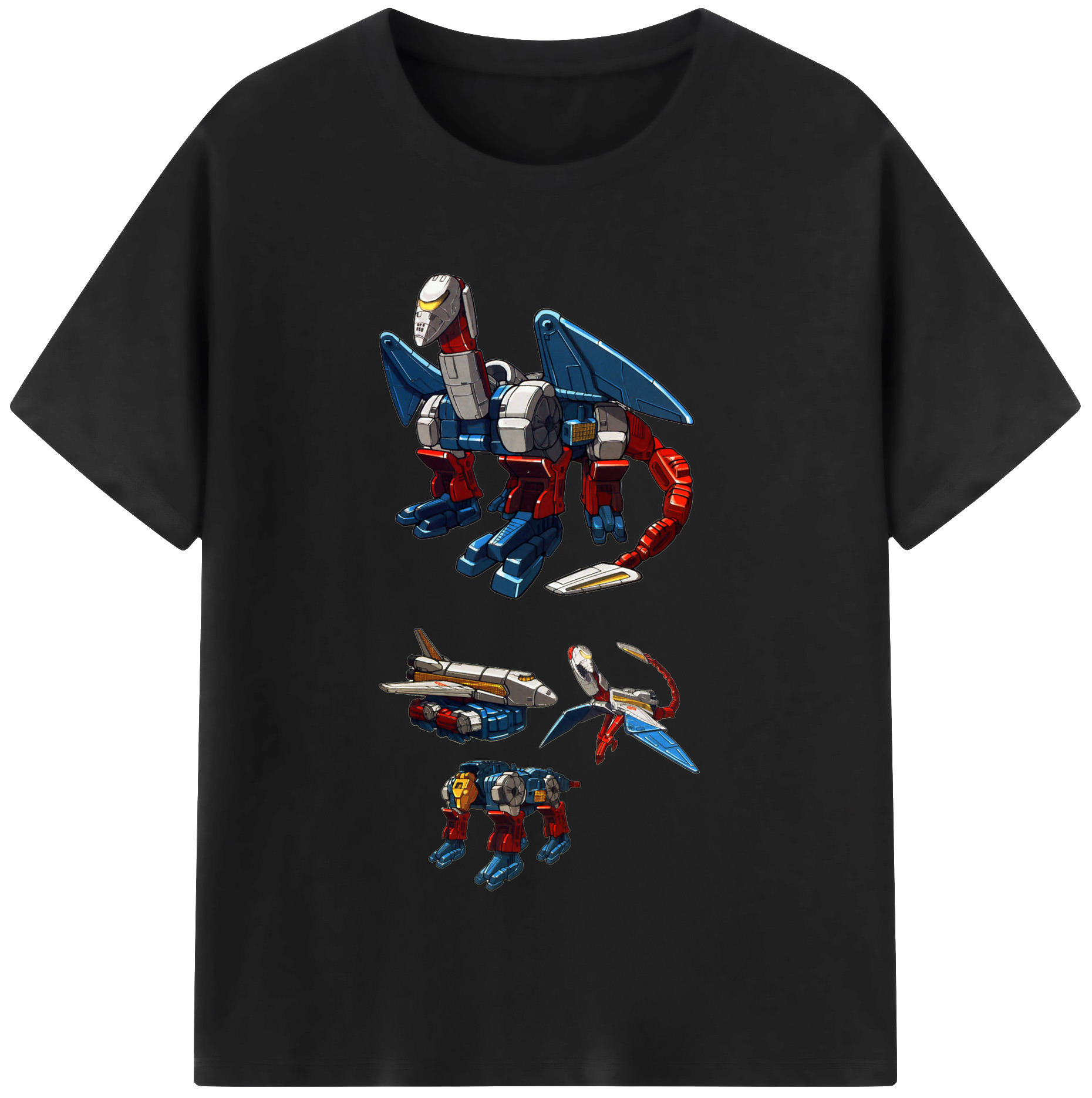 （画像用）  レディースカジュアルプリントTシャツ（綿100％）