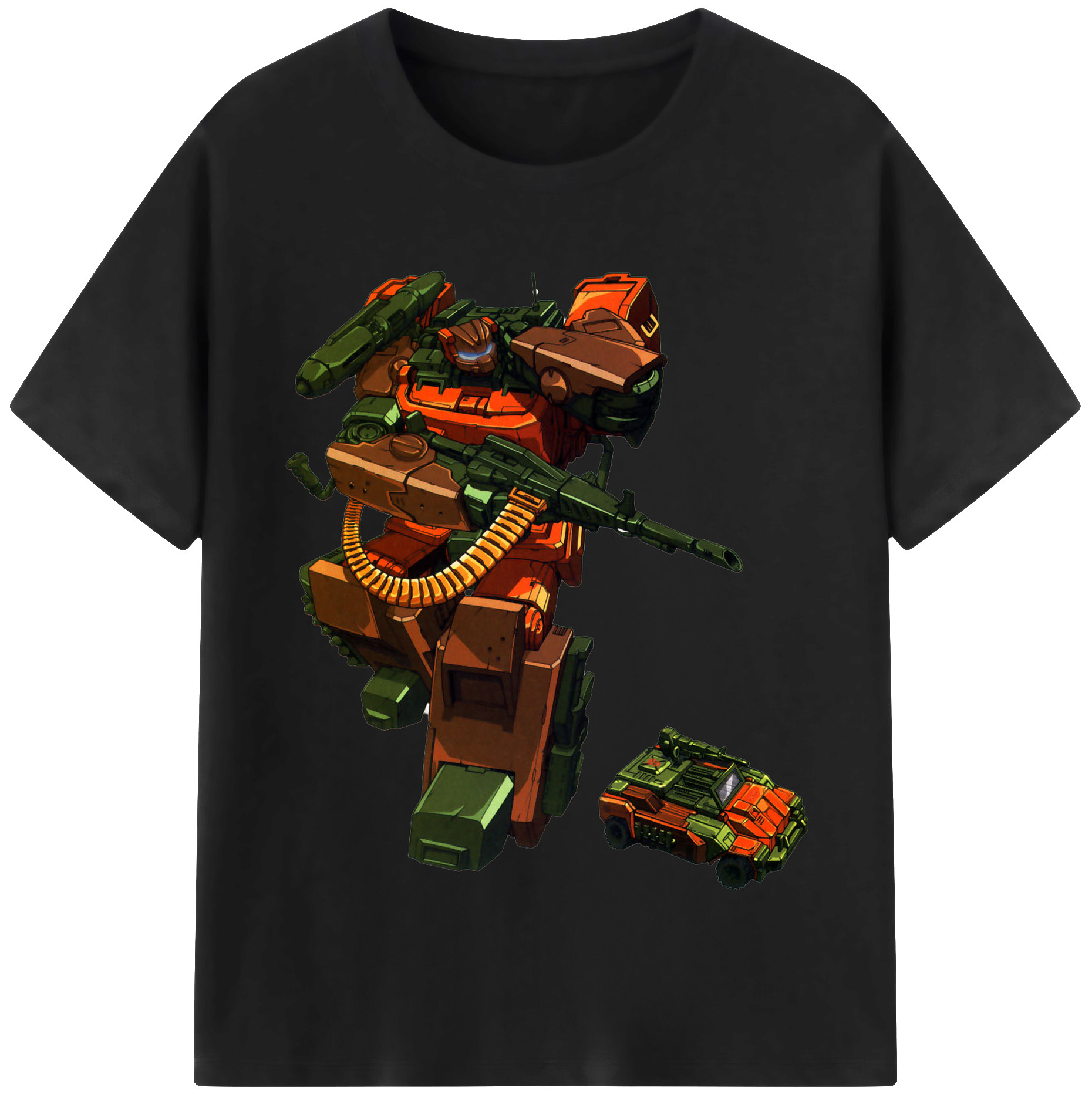 （画像用）  レディースカジュアルプリントTシャツ（綿100％）