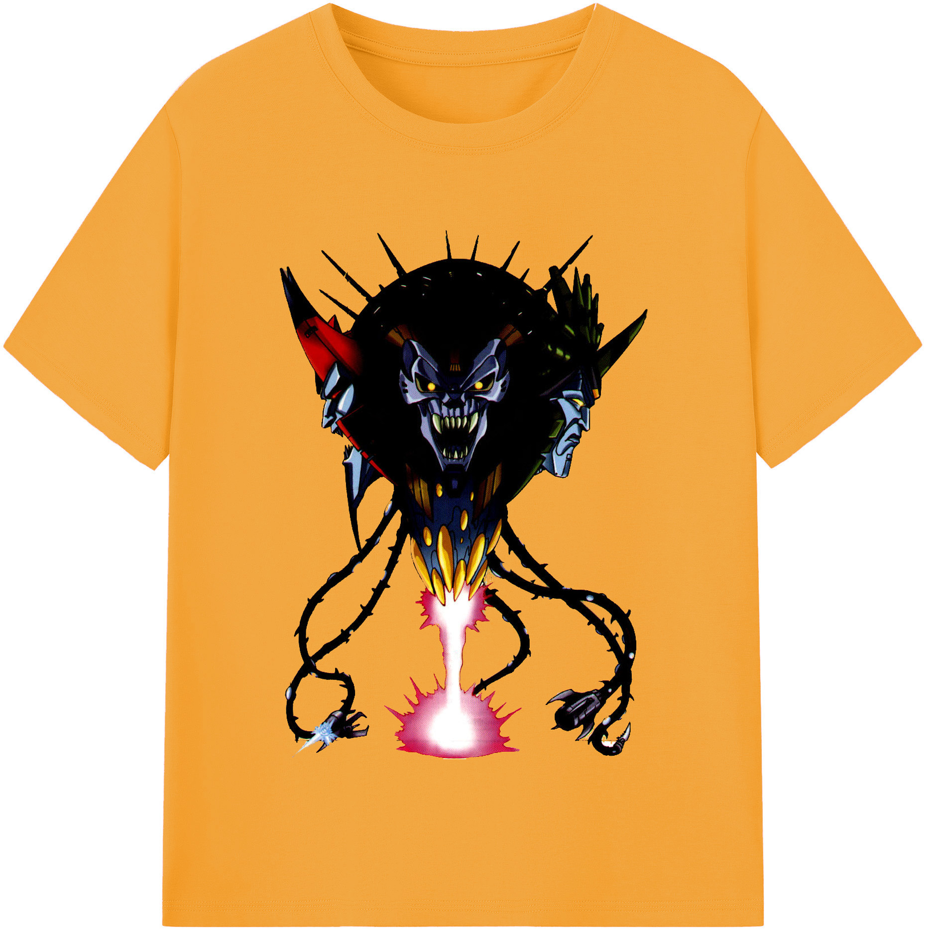 （画像用）  レディースカジュアルプリントTシャツ（綿100％）