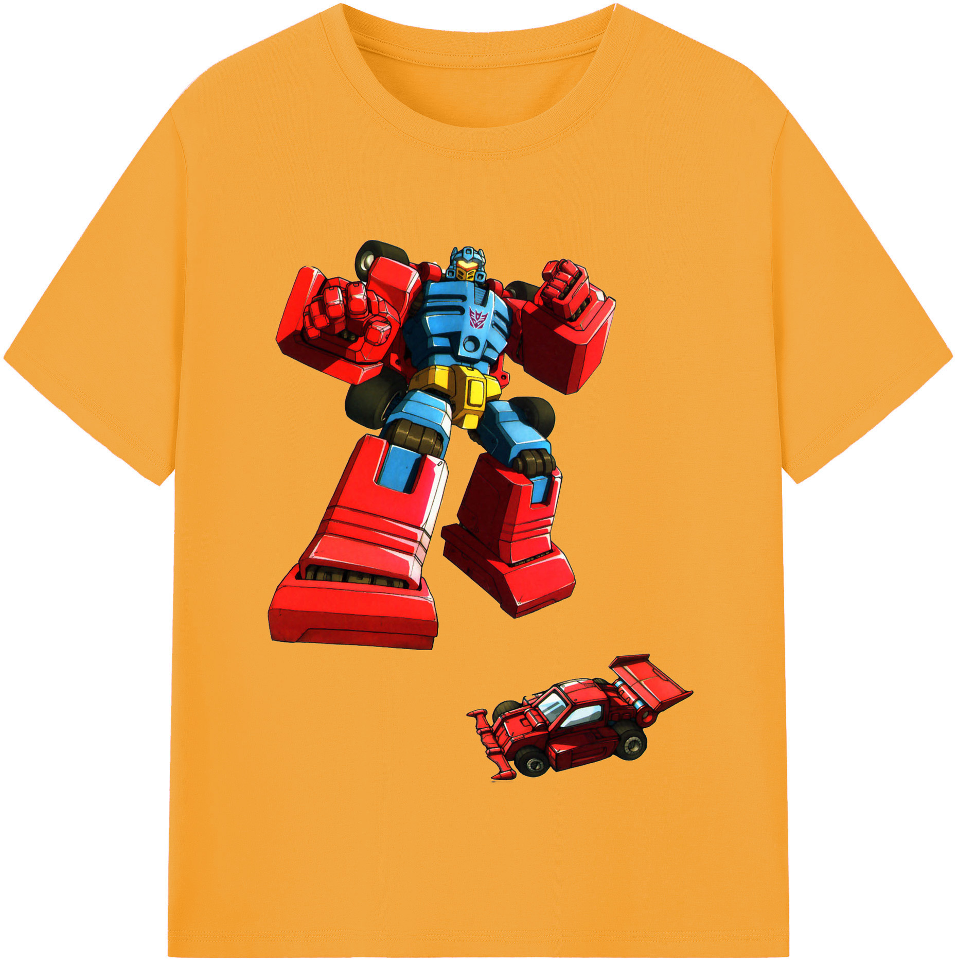 （画像用）  レディースカジュアルプリントTシャツ（綿100％）