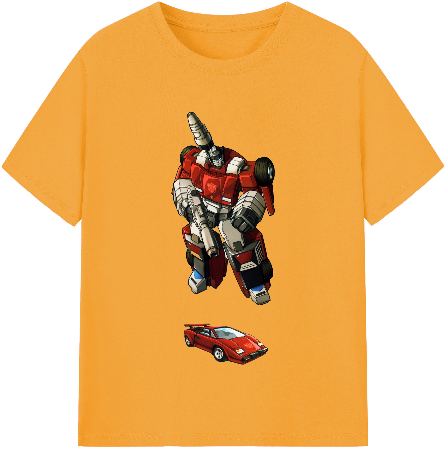 （画像用）  レディースカジュアルプリントTシャツ（綿100％）