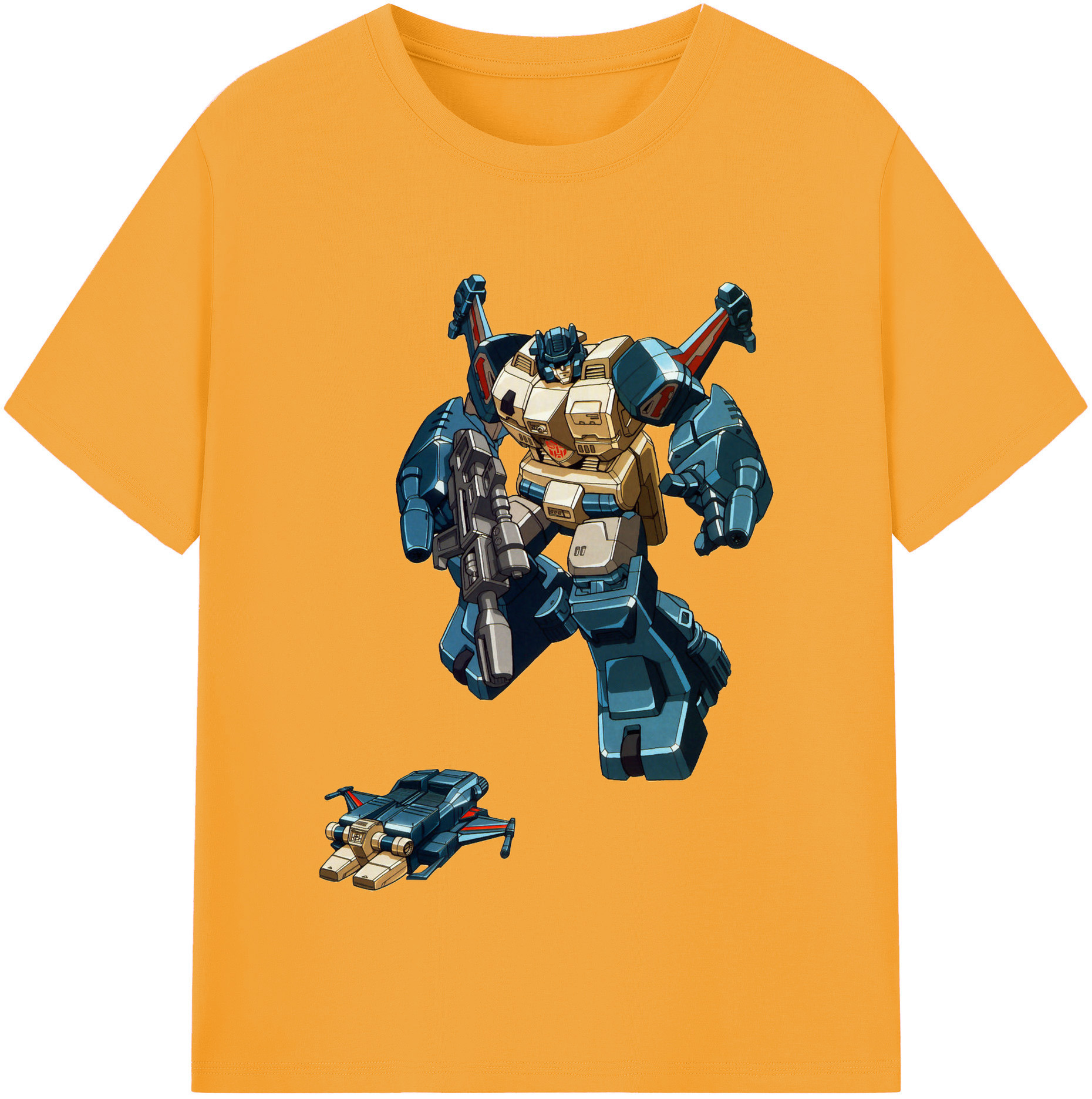 （画像用）  レディースカジュアルプリントTシャツ（綿100％）