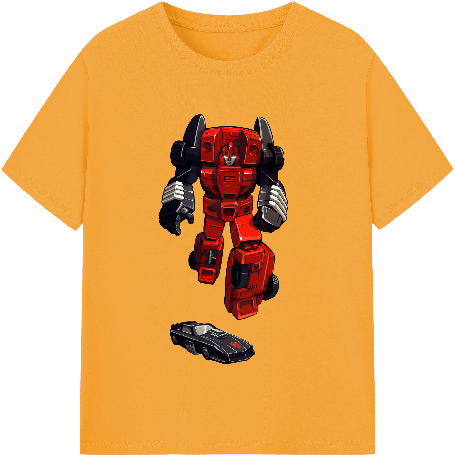 （画像用）  レディースカジュアルプリントTシャツ（綿100％）