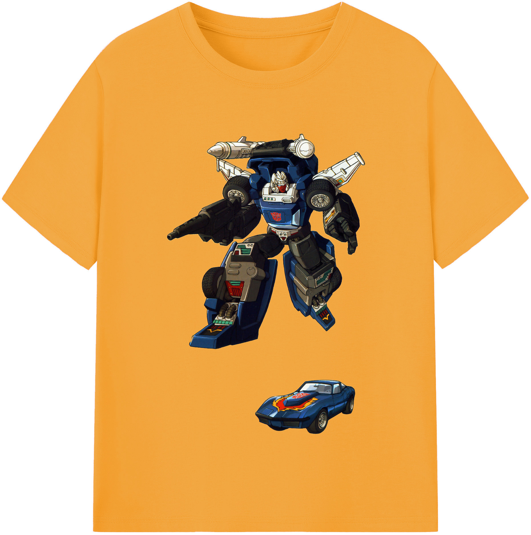 （画像用）  レディースカジュアルプリントTシャツ（綿100％）
