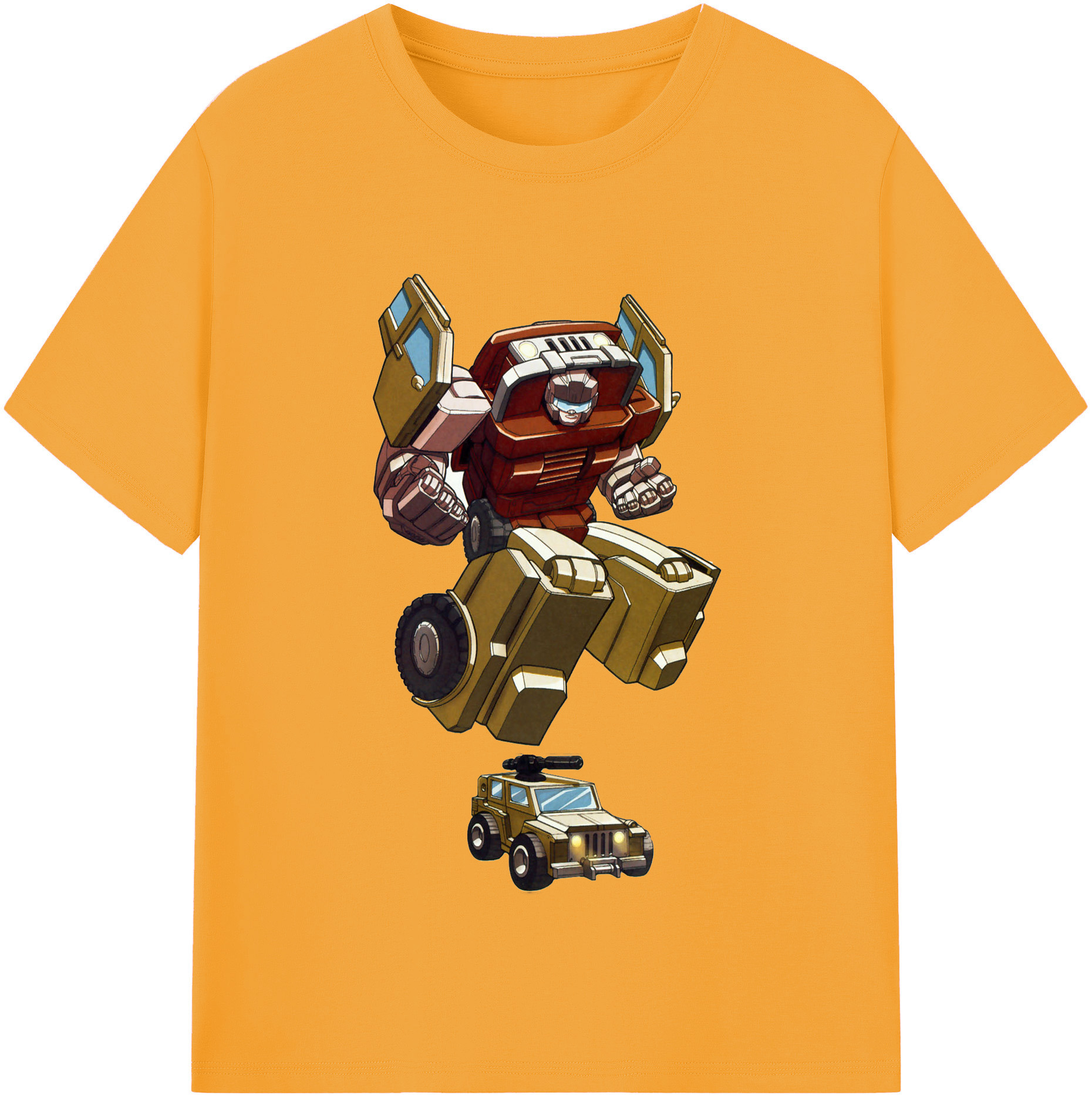 （画像用）  レディースカジュアルプリントTシャツ（綿100％）