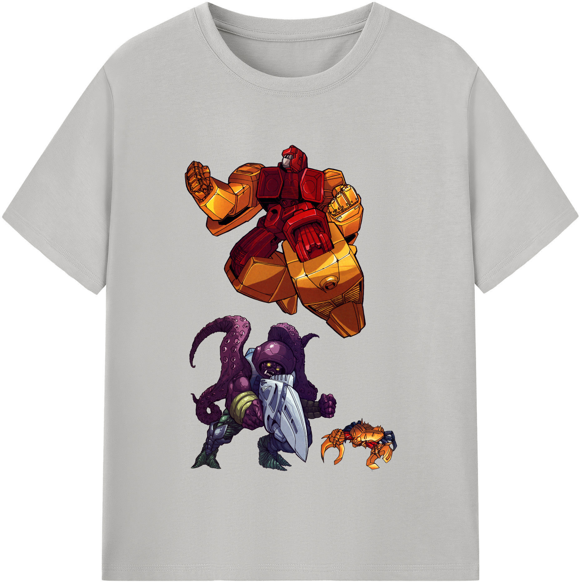 （画像用）  レディースカジュアルプリントTシャツ（綿100％）