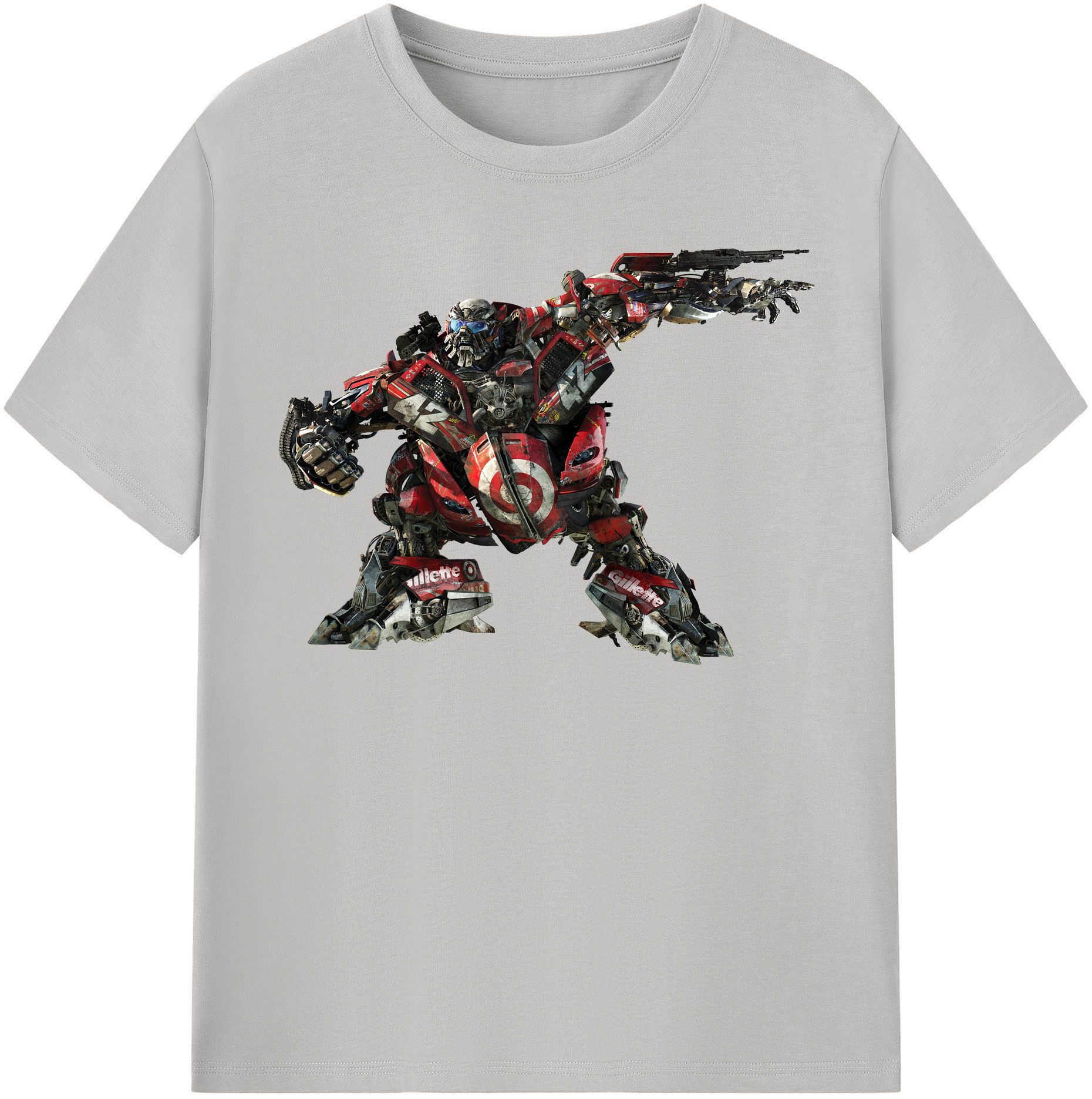 （画像用）  レディースカジュアルプリントTシャツ（綿100％）