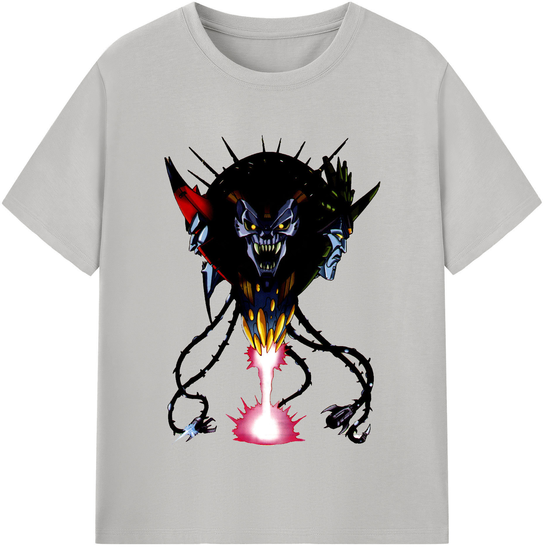 （画像用）  レディースカジュアルプリントTシャツ（綿100％）