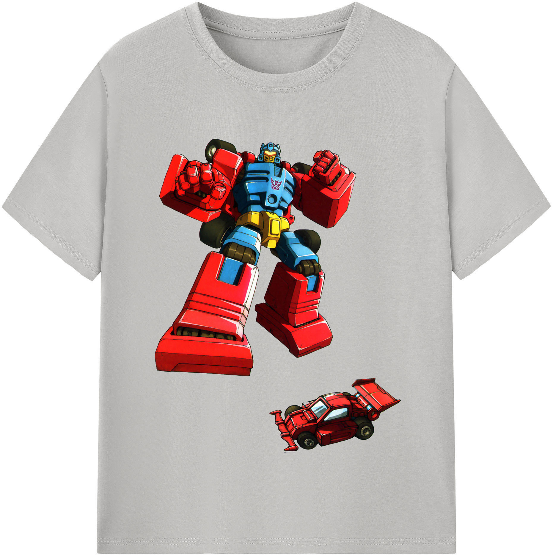 （画像用）  レディースカジュアルプリントTシャツ（綿100％）