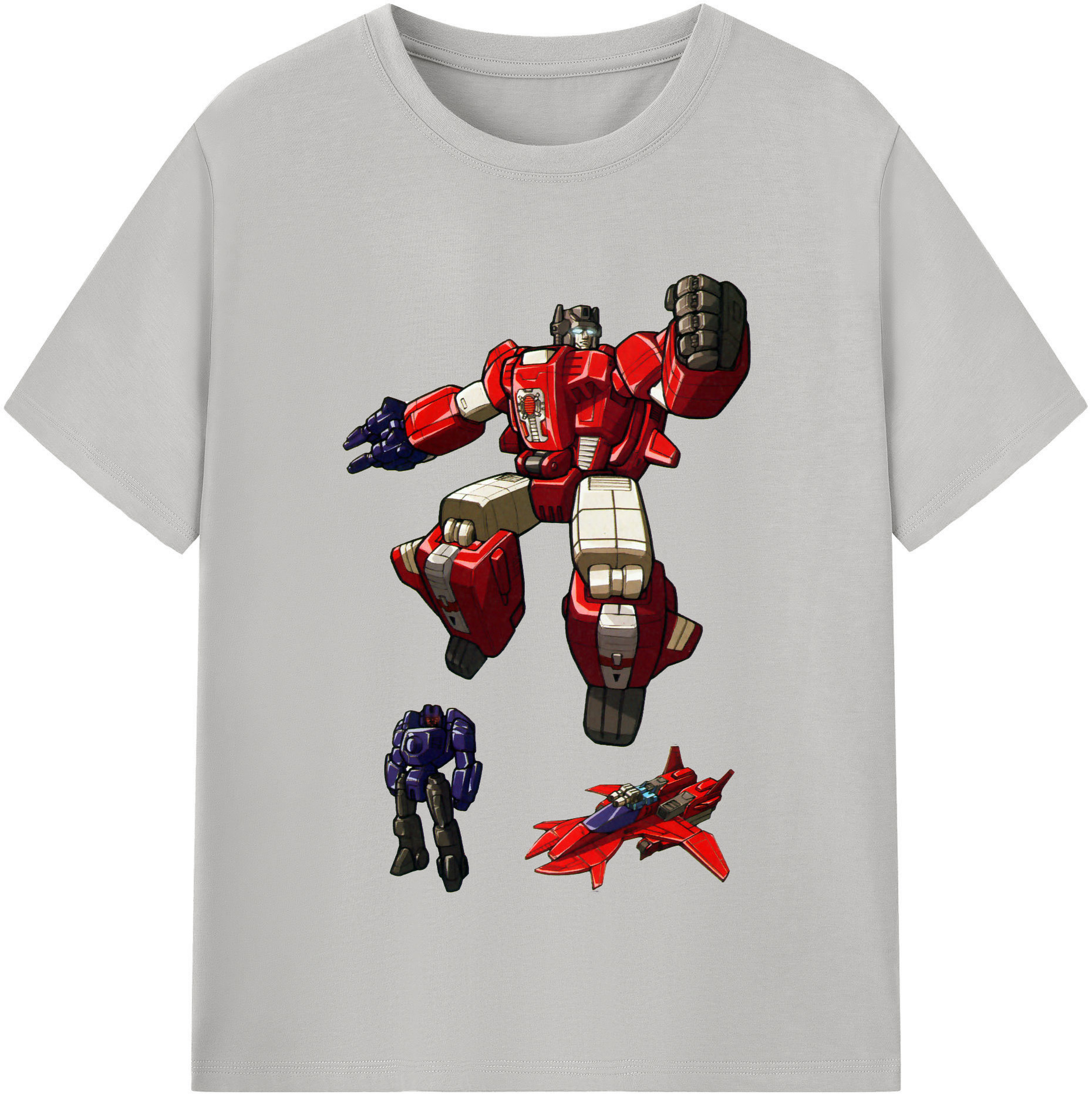 （画像用）  レディースカジュアルプリントTシャツ（綿100％）