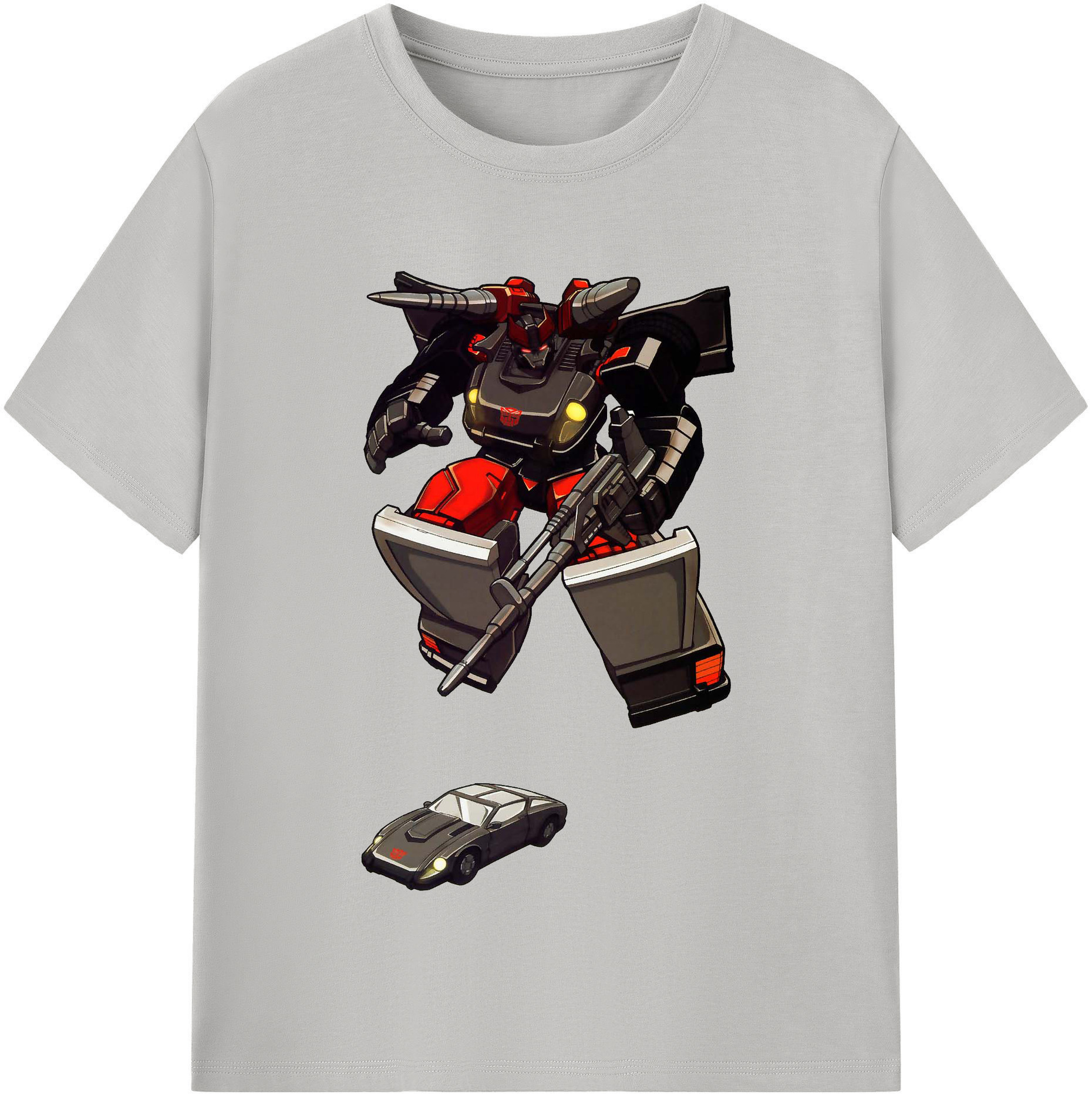 （画像用）  レディースカジュアルプリントTシャツ（綿100％）