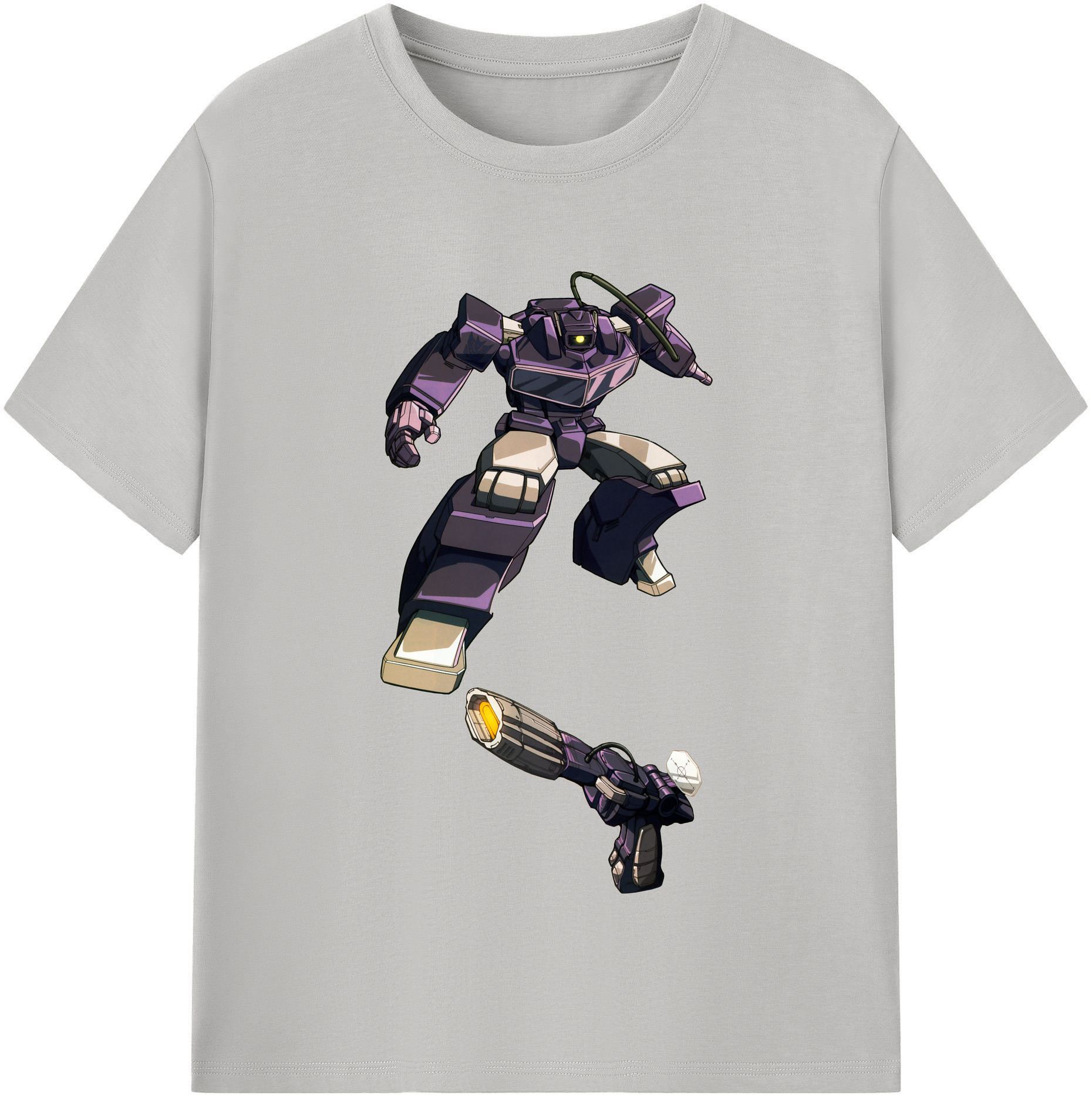 （画像用）  レディースカジュアルプリントTシャツ（綿100％）