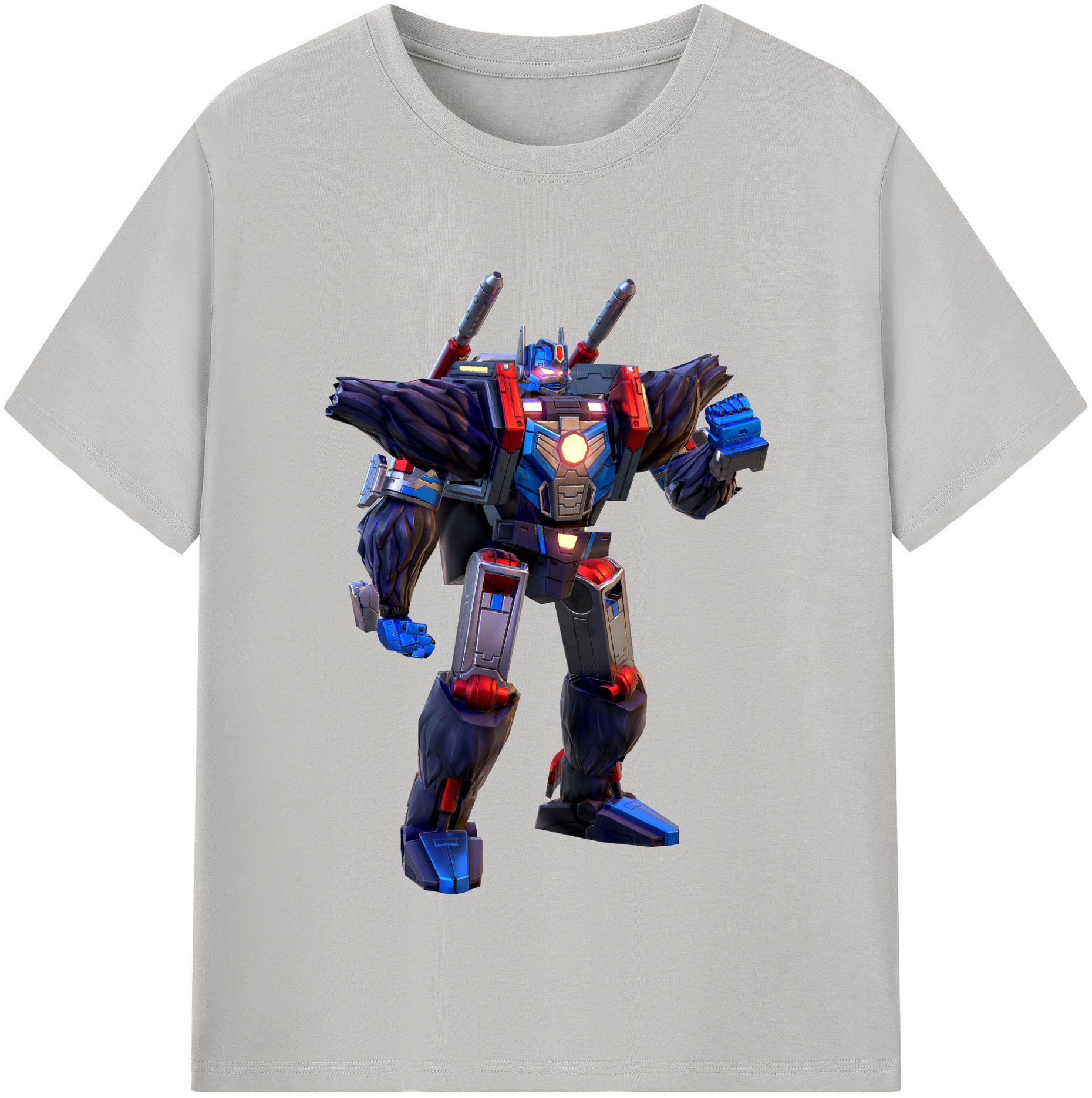 （画像用）  レディースカジュアルプリントTシャツ（綿100％）