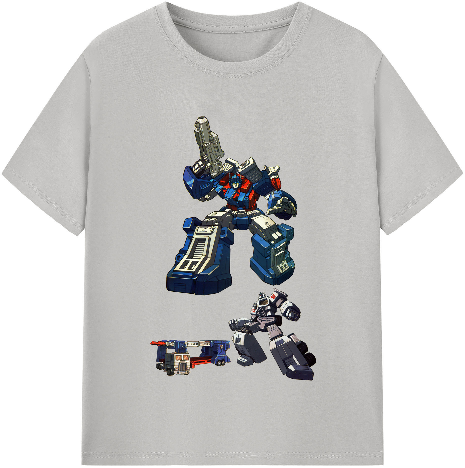 （画像用）  レディースカジュアルプリントTシャツ（綿100％）