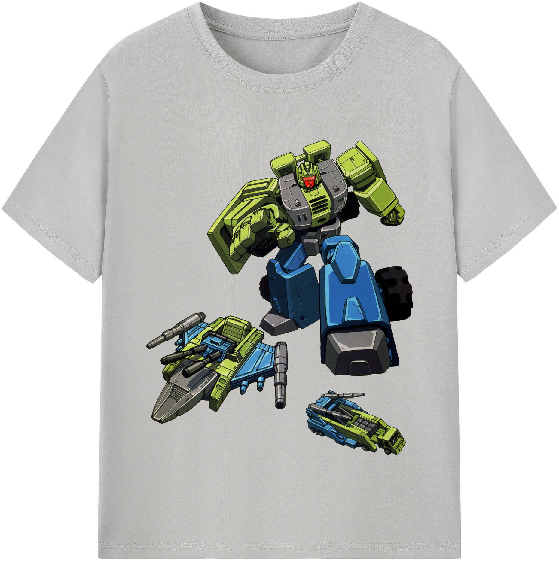 （画像用）  レディースカジュアルプリントTシャツ（綿100％）