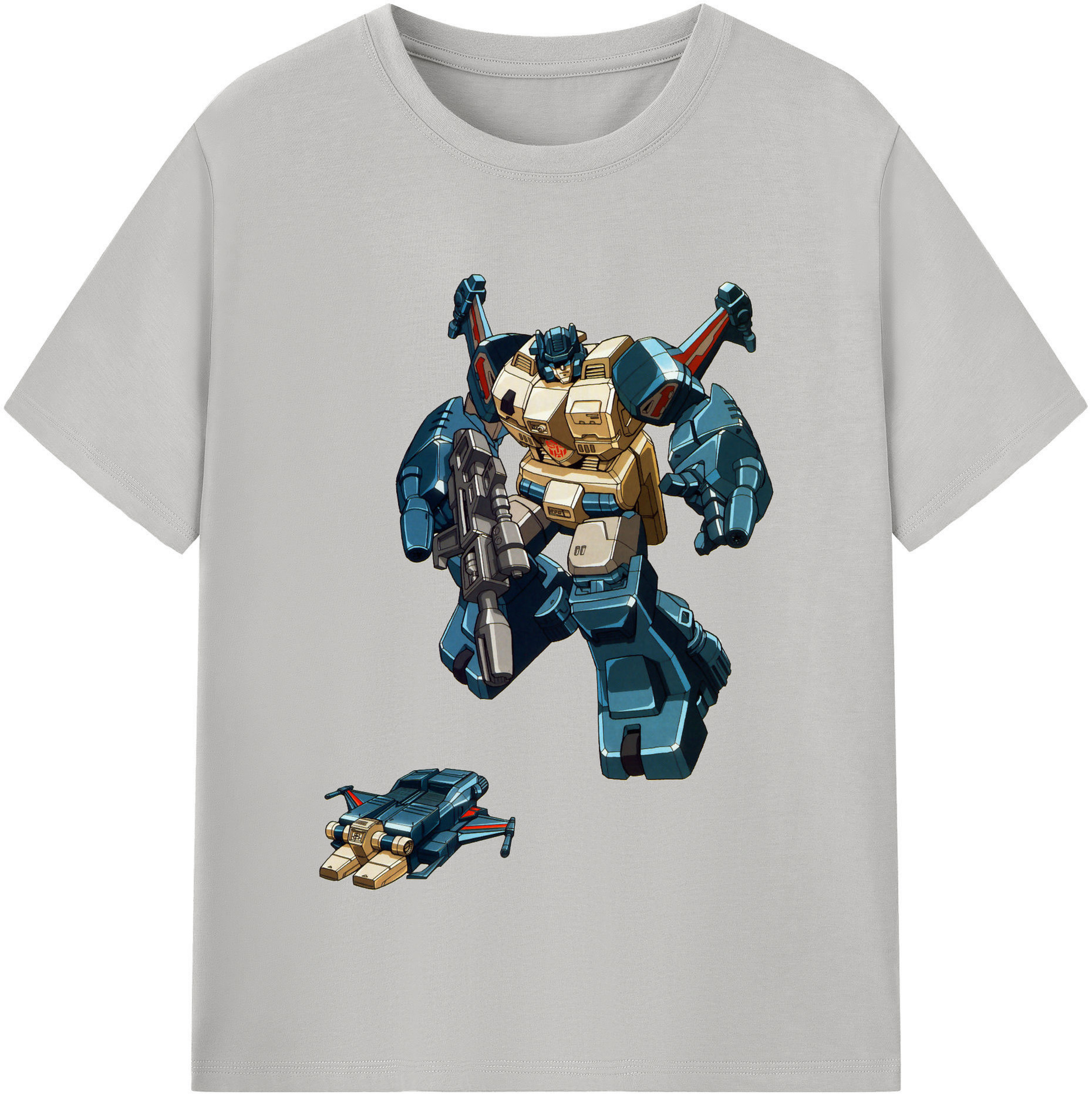 （画像用）  レディースカジュアルプリントTシャツ（綿100％）