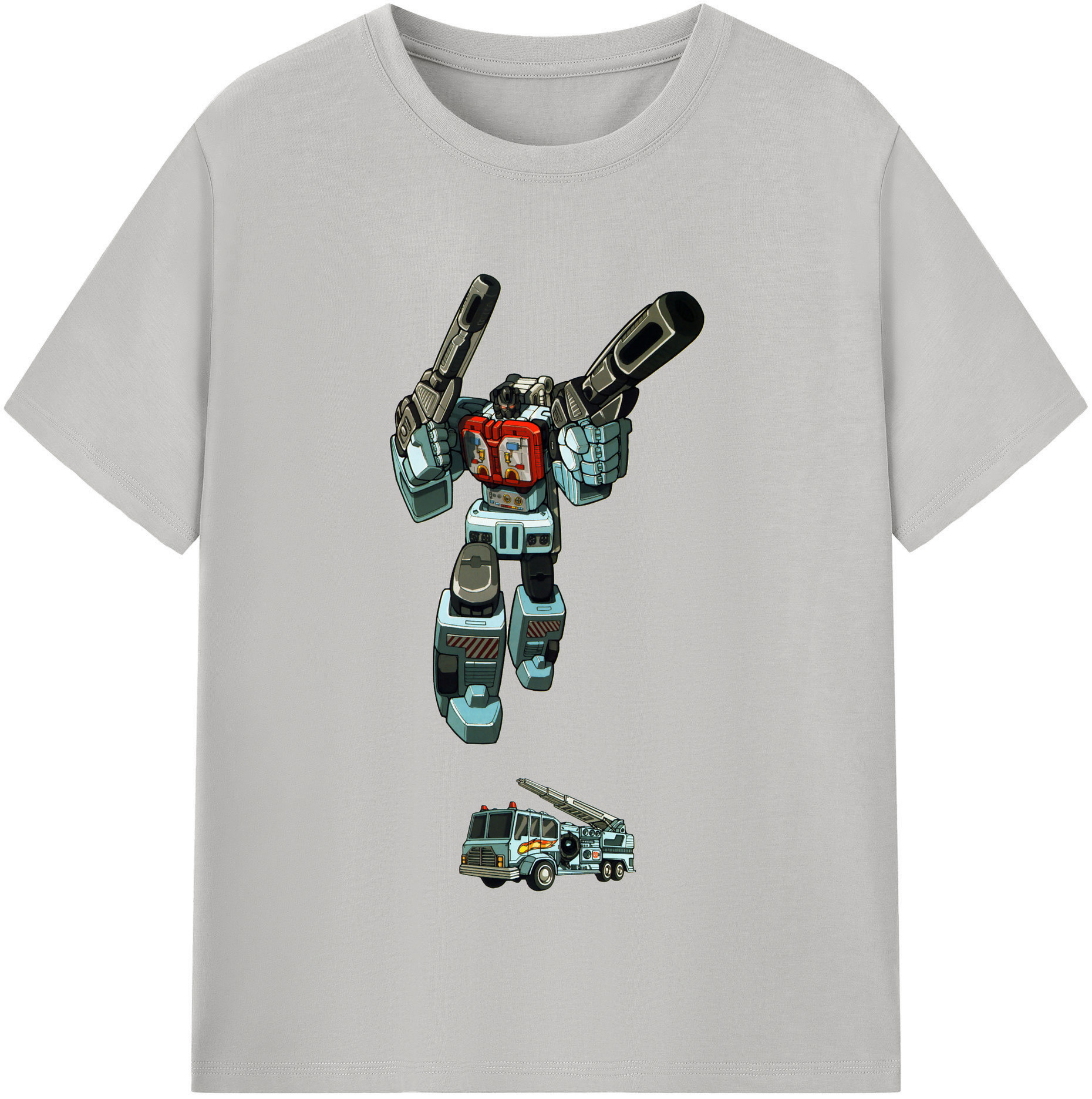 （画像用）  レディースカジュアルプリントTシャツ（綿100％）