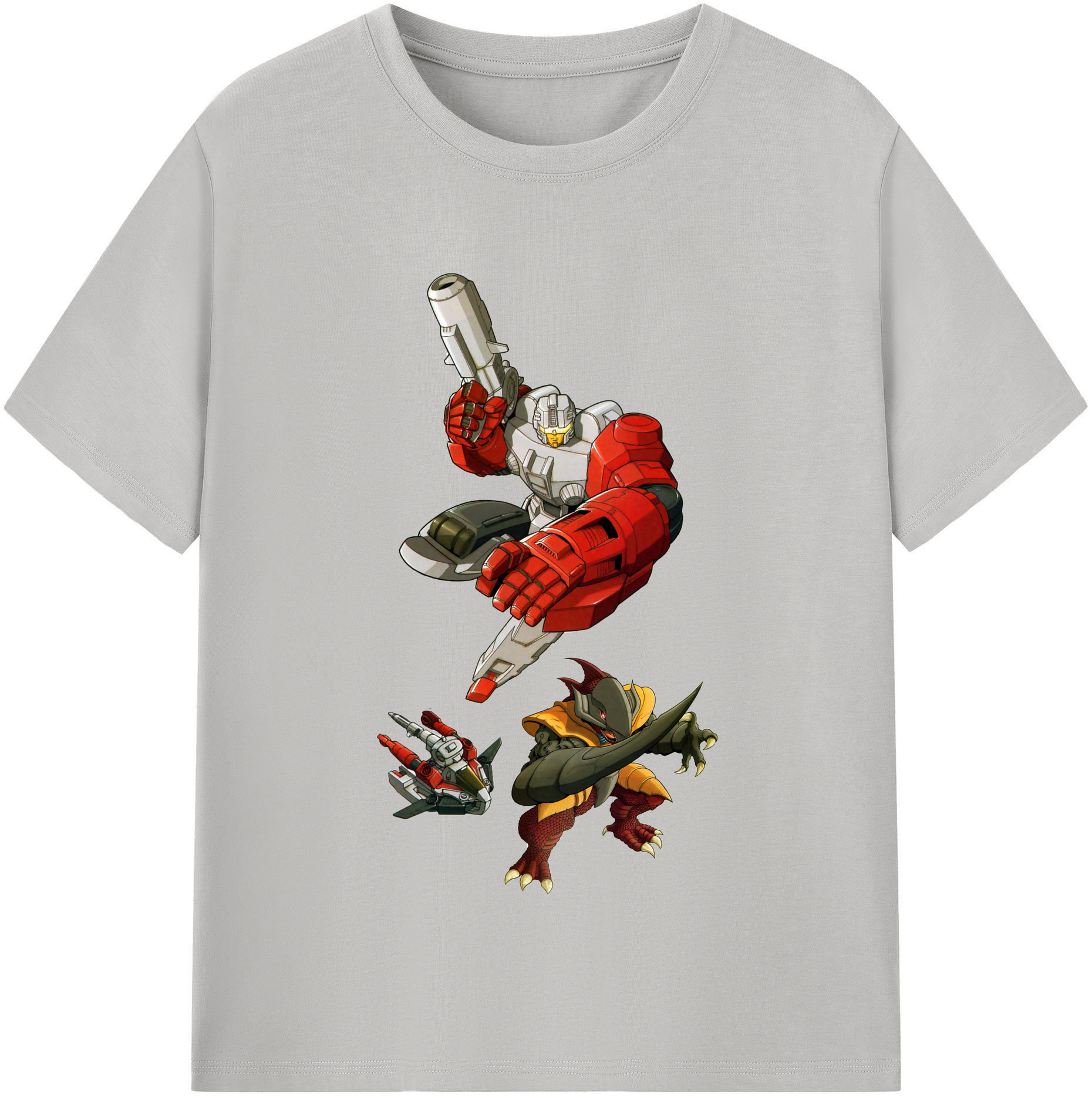 （画像用）  レディースカジュアルプリントTシャツ（綿100％）