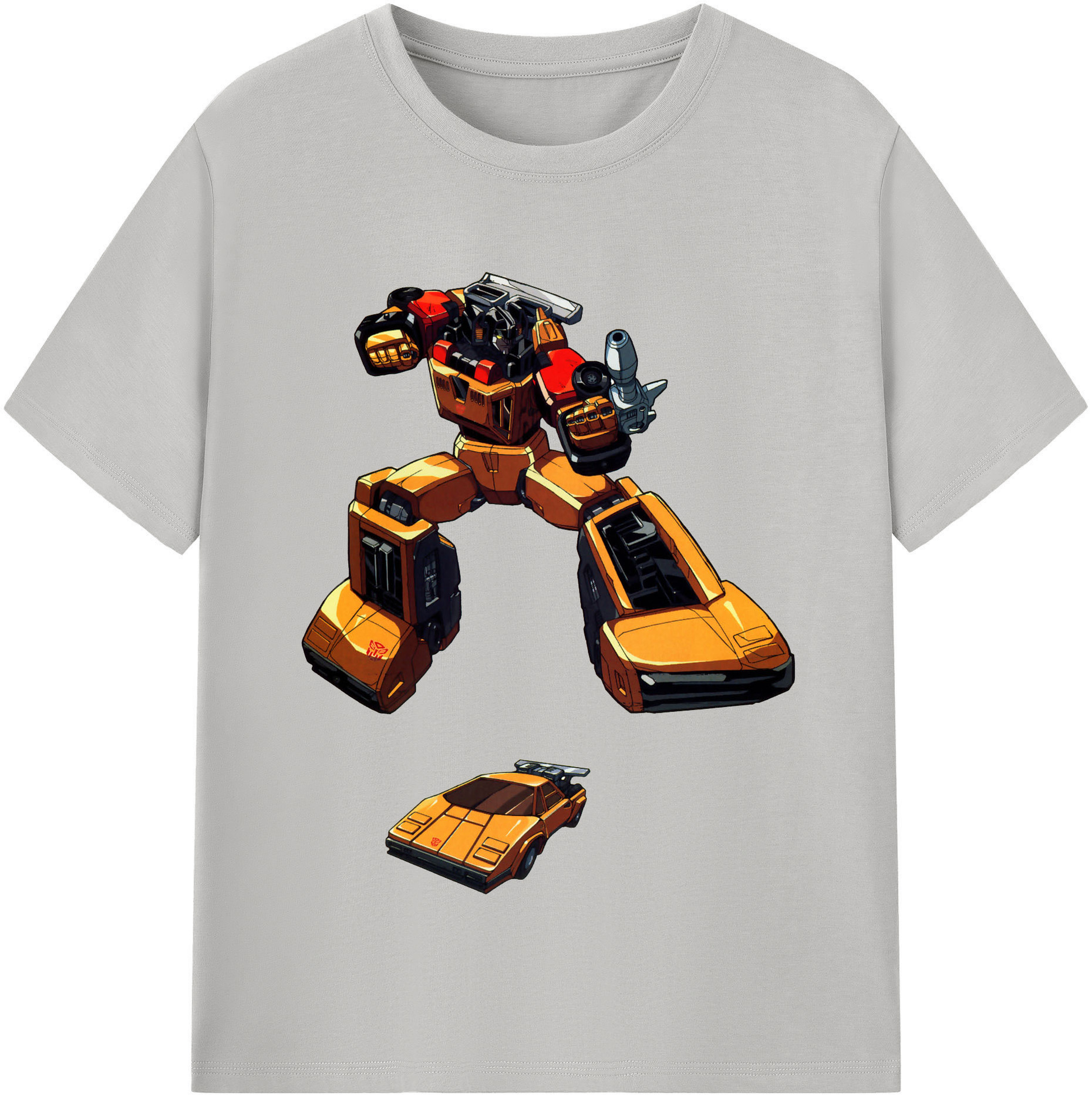 （画像用）  レディースカジュアルプリントTシャツ（綿100％）
