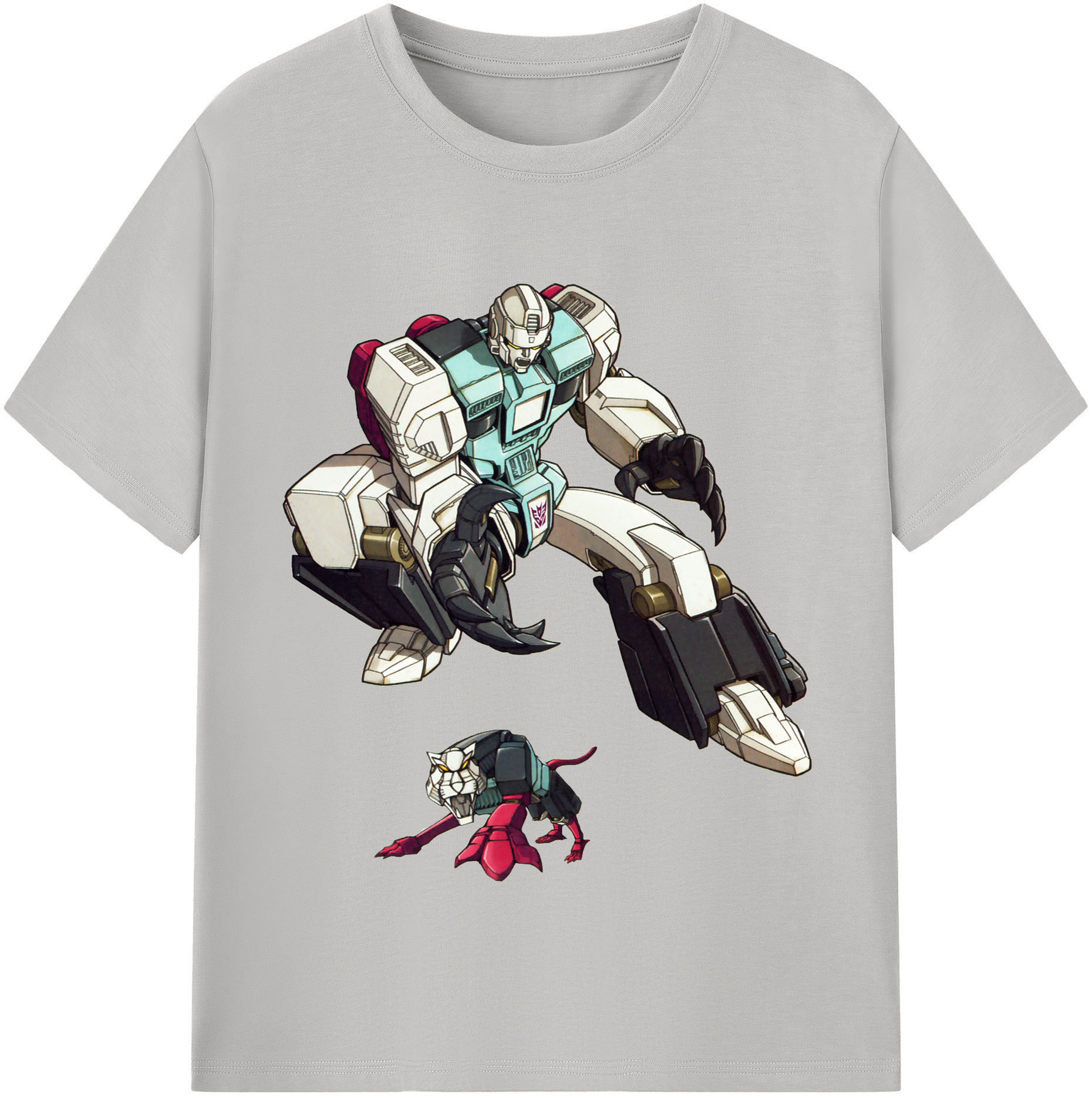 （画像用）  レディースカジュアルプリントTシャツ（綿100％）