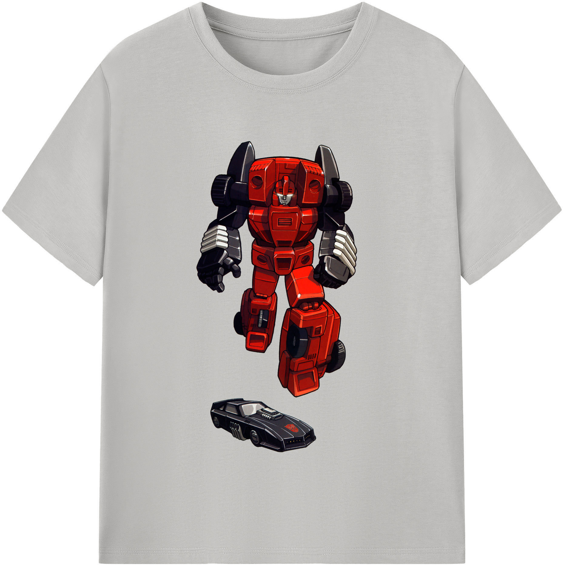 （画像用）  レディースカジュアルプリントTシャツ（綿100％）