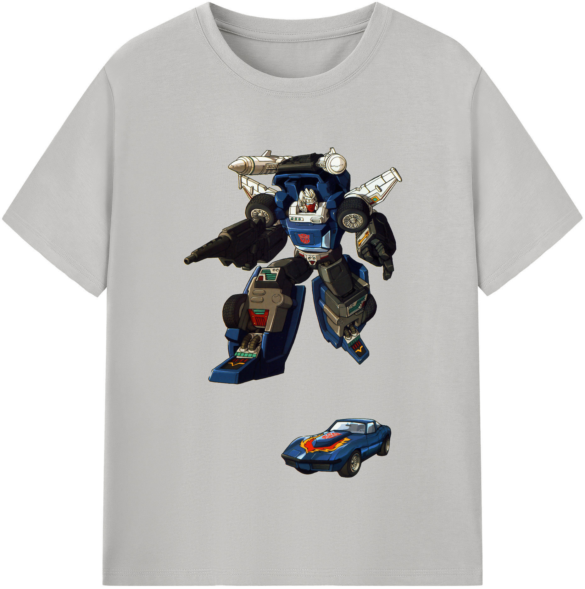 （画像用）  レディースカジュアルプリントTシャツ（綿100％）