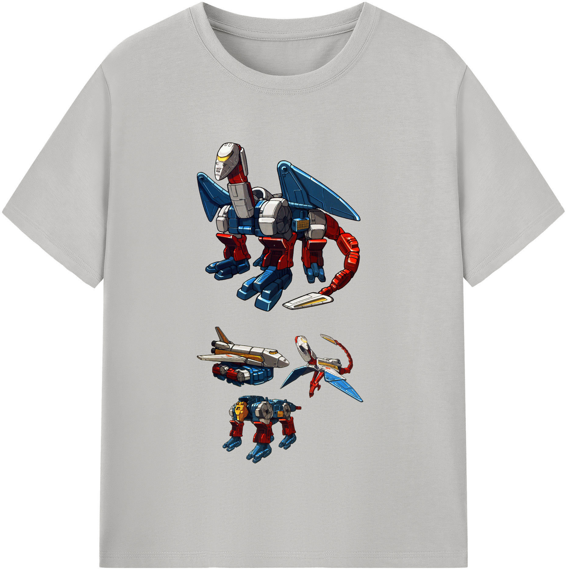（画像用）  レディースカジュアルプリントTシャツ（綿100％）