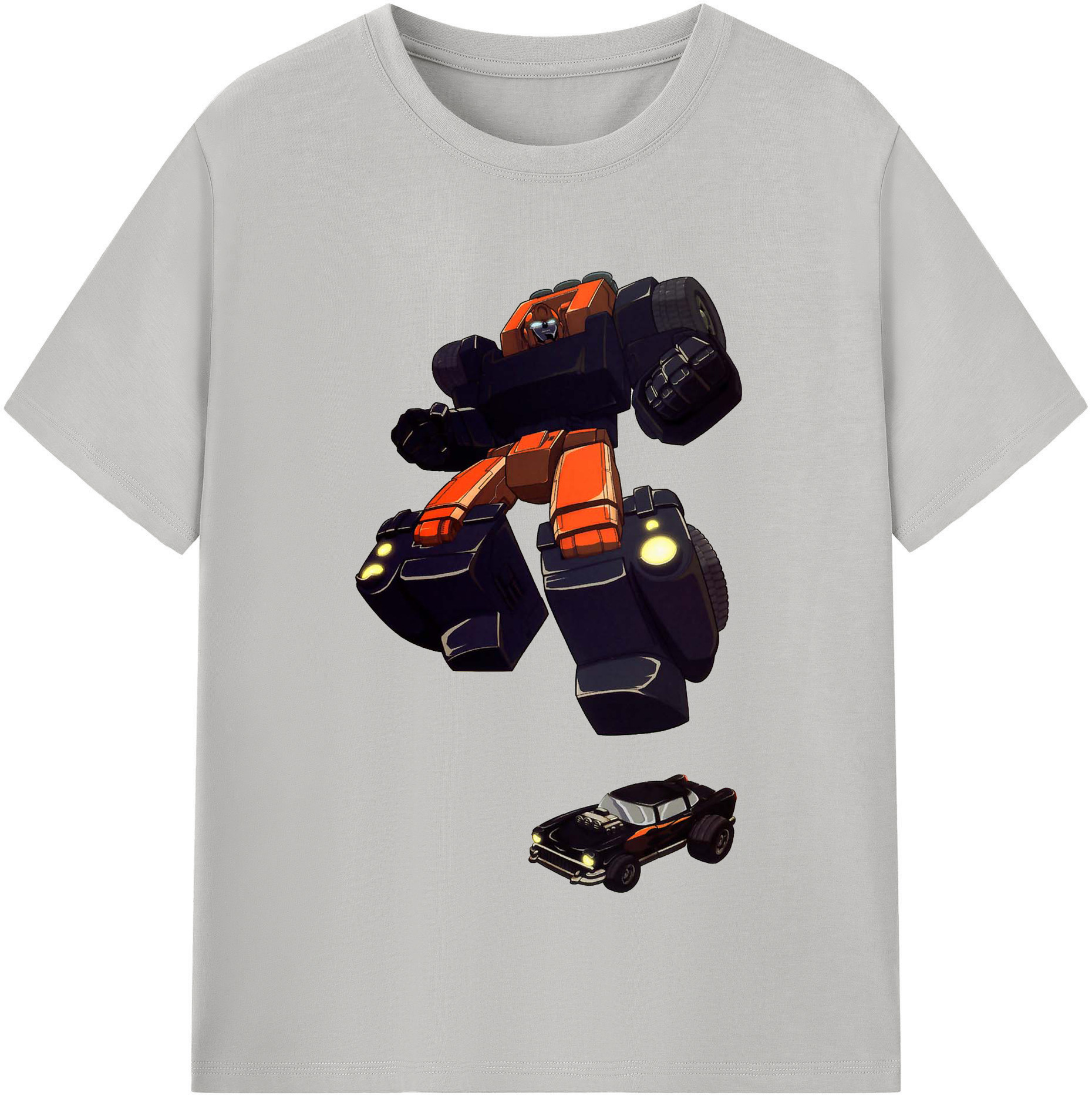 （画像用）  レディースカジュアルプリントTシャツ（綿100％）