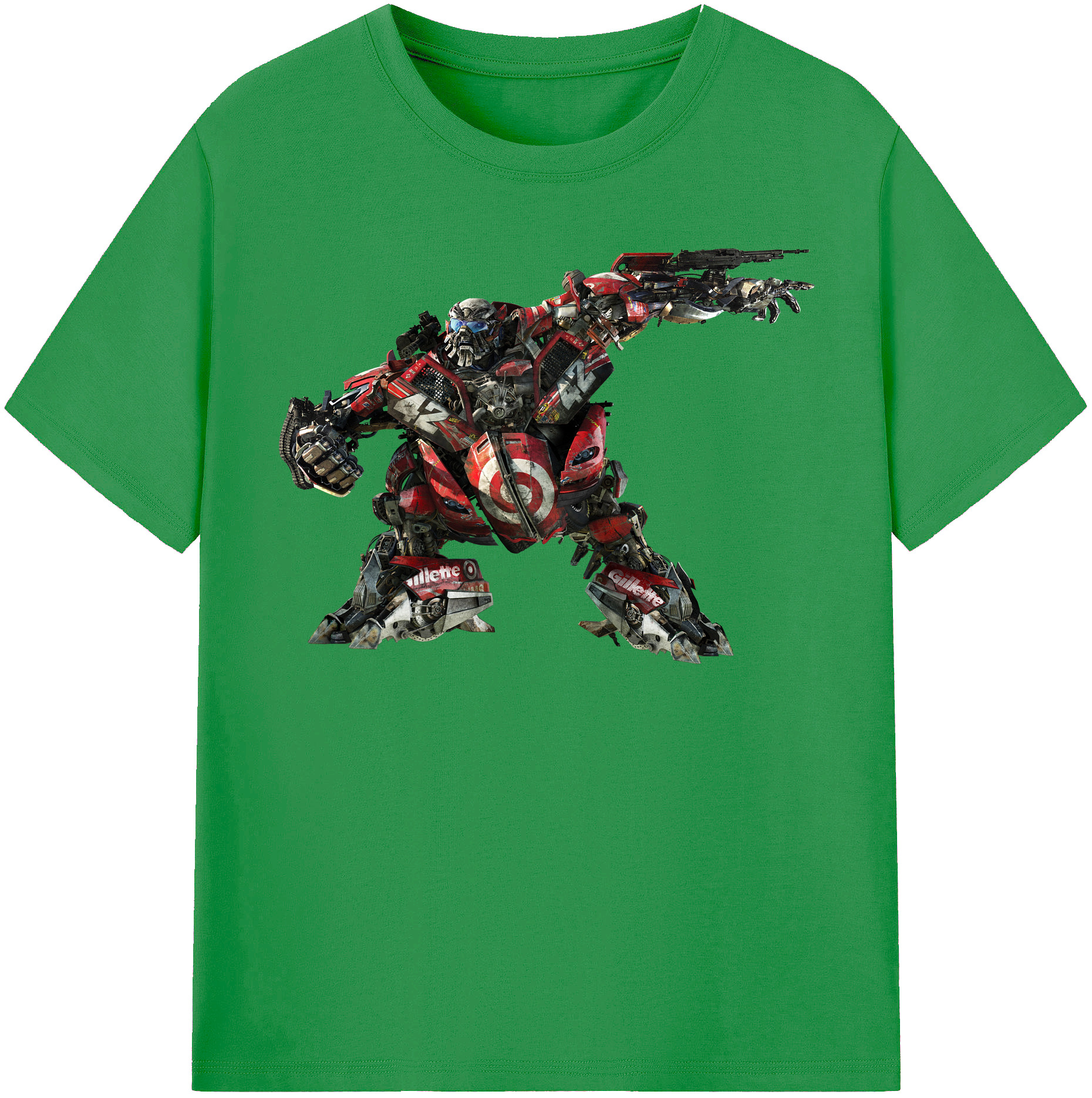 （画像用）  レディースカジュアルプリントTシャツ（綿100％）