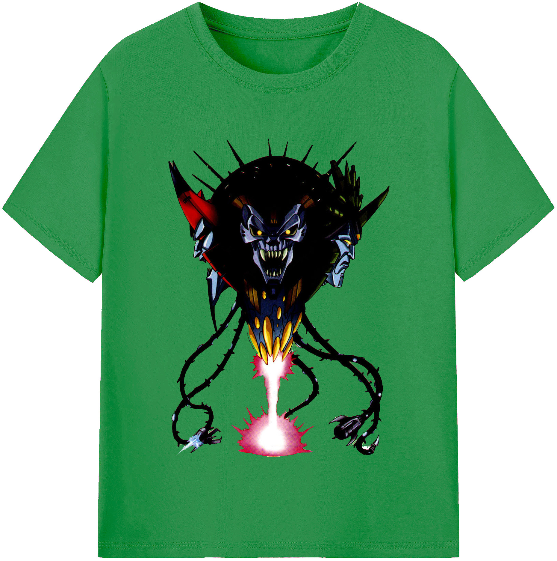（画像用）  レディースカジュアルプリントTシャツ（綿100％）