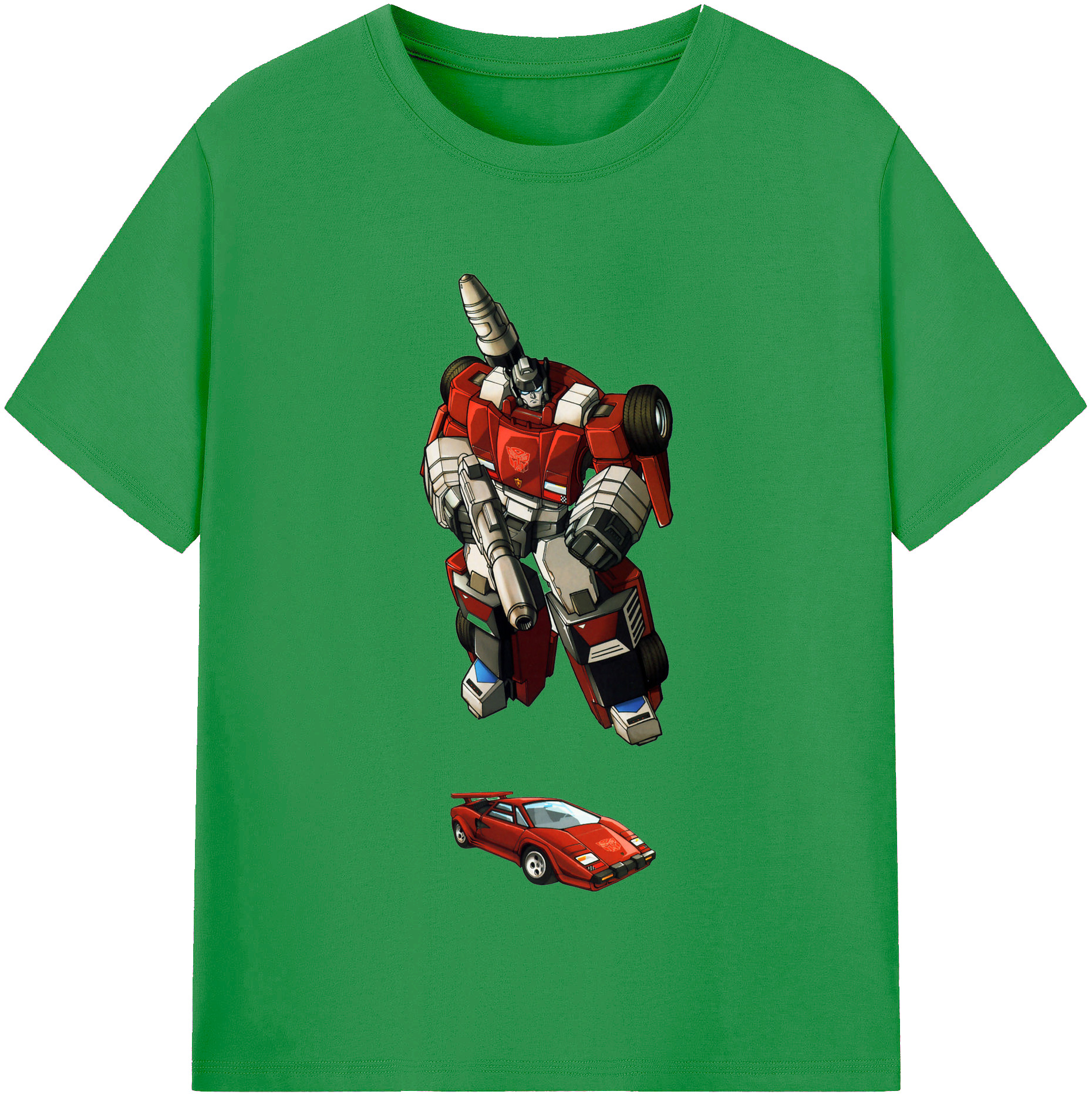 （画像用）  レディースカジュアルプリントTシャツ（綿100％）