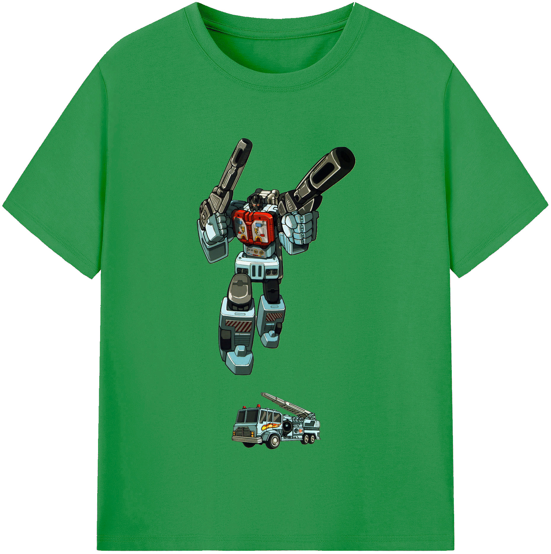 （画像用）  レディースカジュアルプリントTシャツ（綿100％）