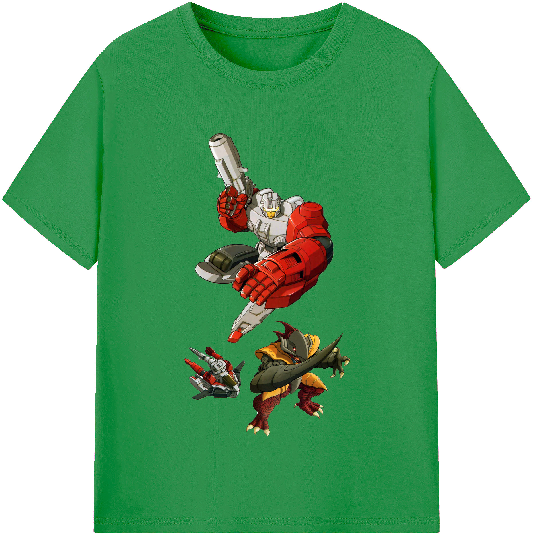 （画像用）  レディースカジュアルプリントTシャツ（綿100％）