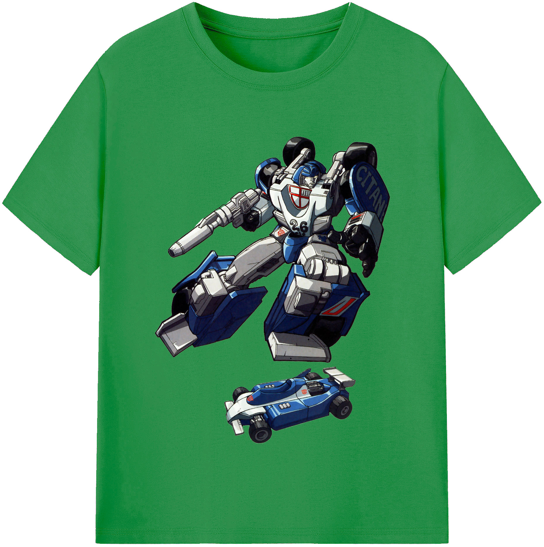 （画像用）  レディースカジュアルプリントTシャツ（綿100％）