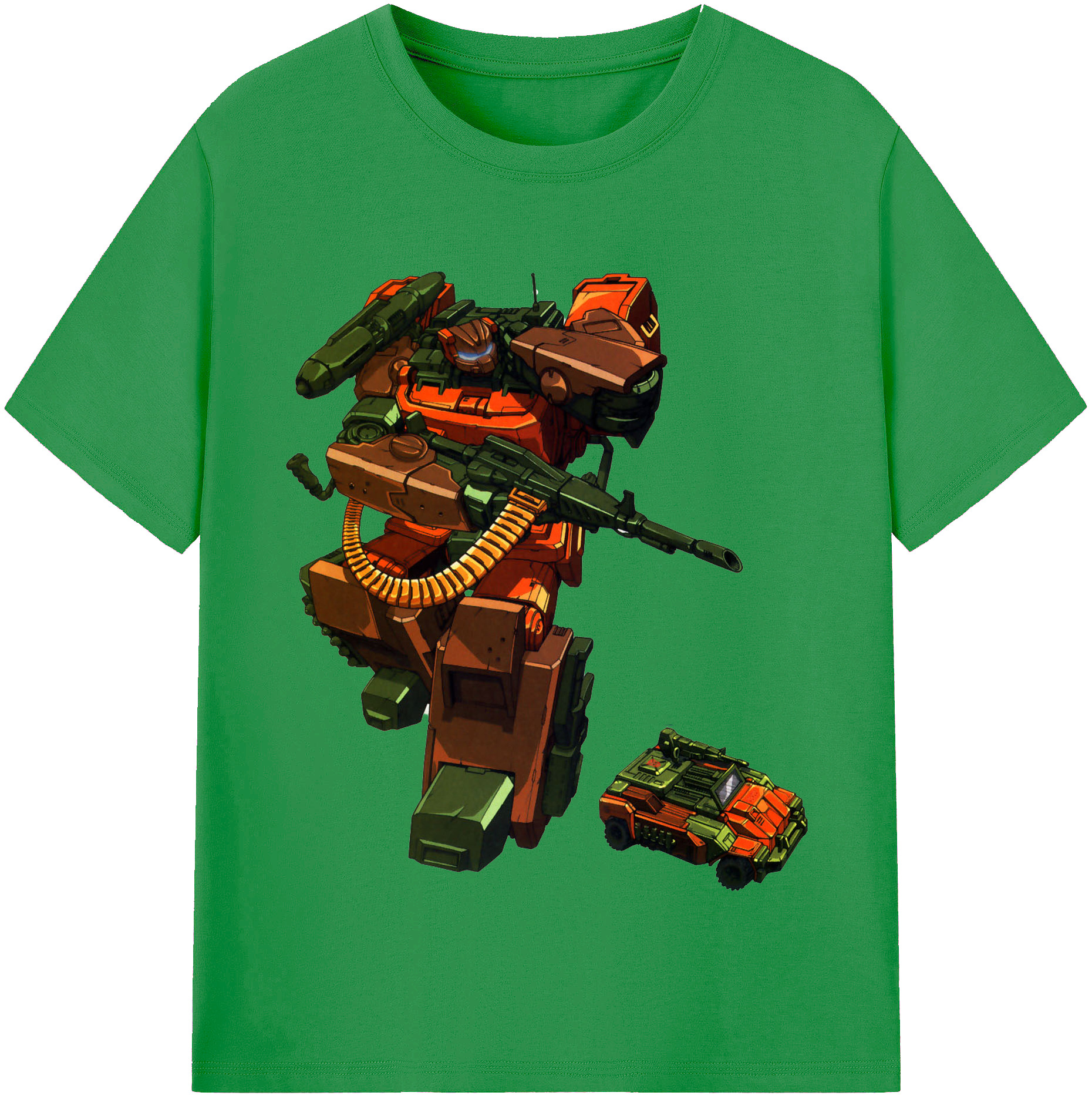 （画像用）  レディースカジュアルプリントTシャツ（綿100％）