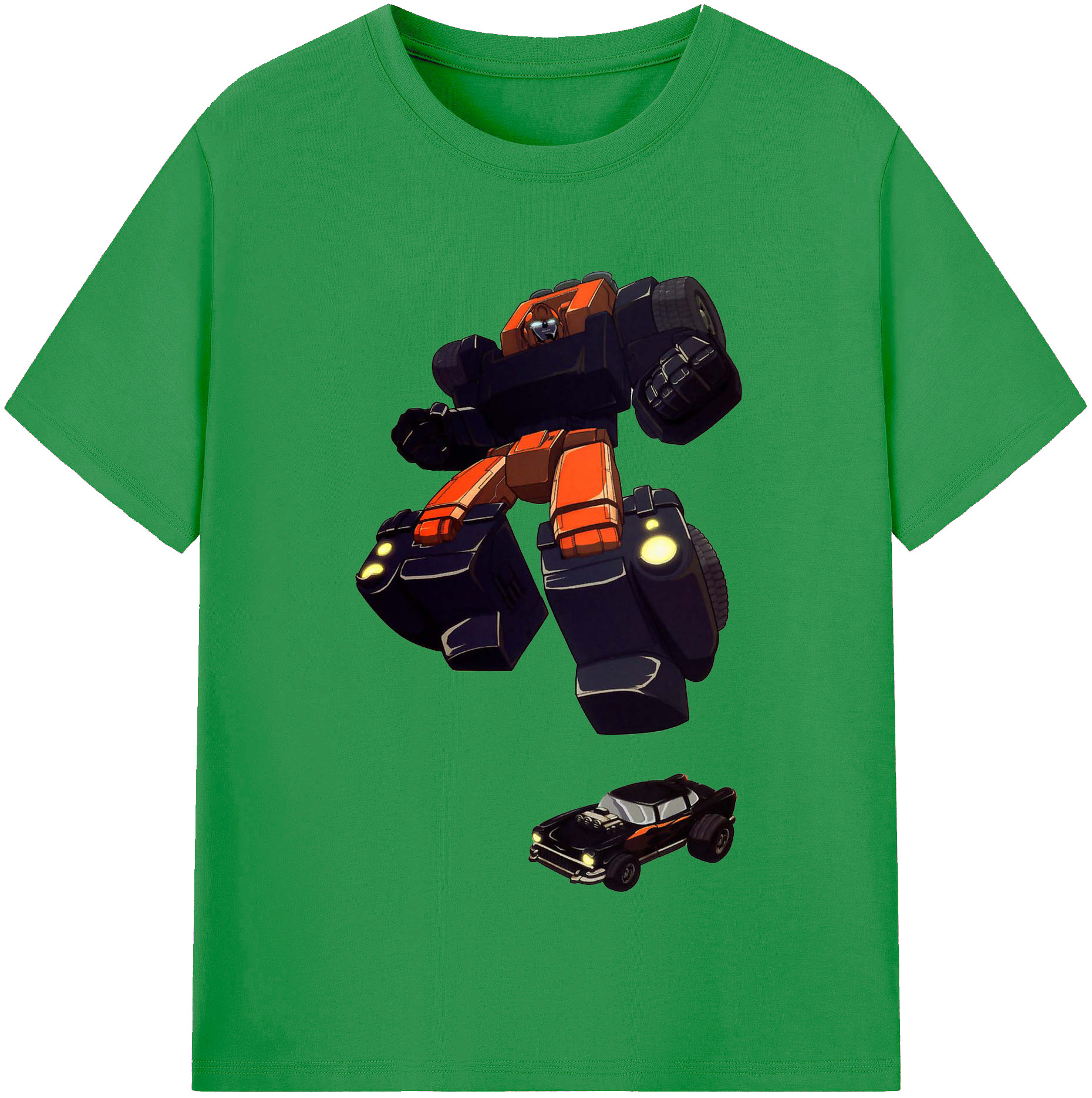 （画像用）  レディースカジュアルプリントTシャツ（綿100％）