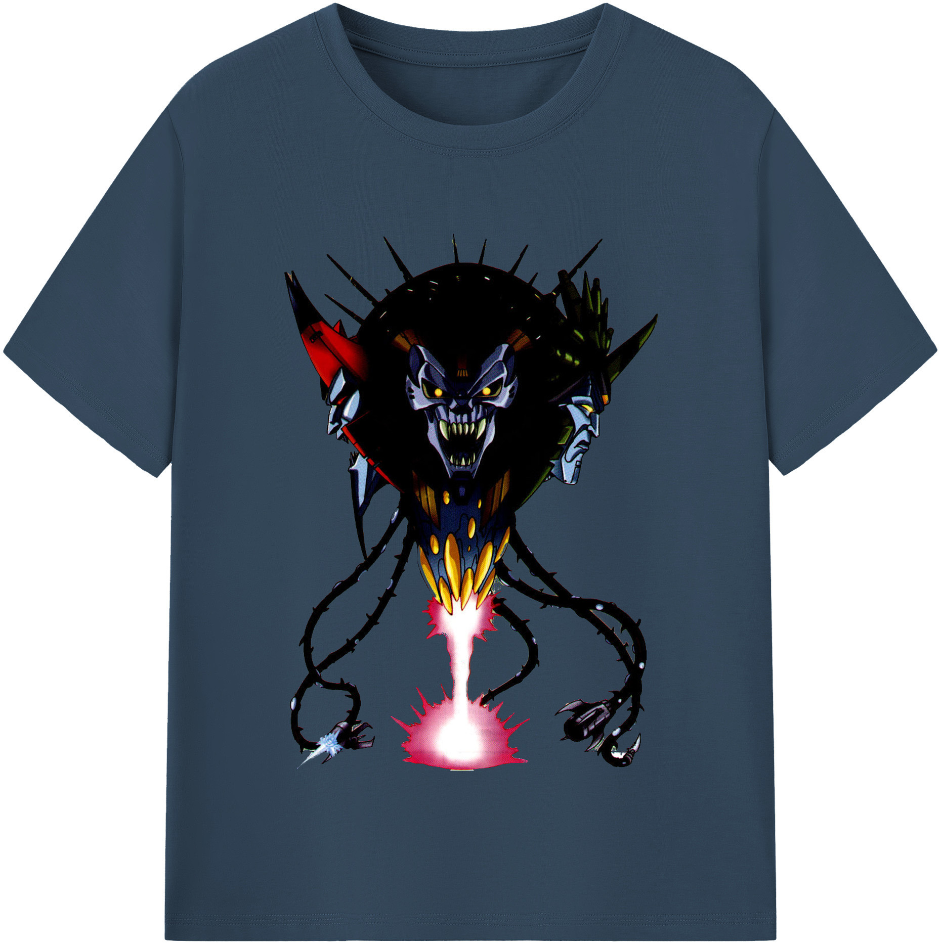 （画像用）  レディースカジュアルプリントTシャツ（綿100％）