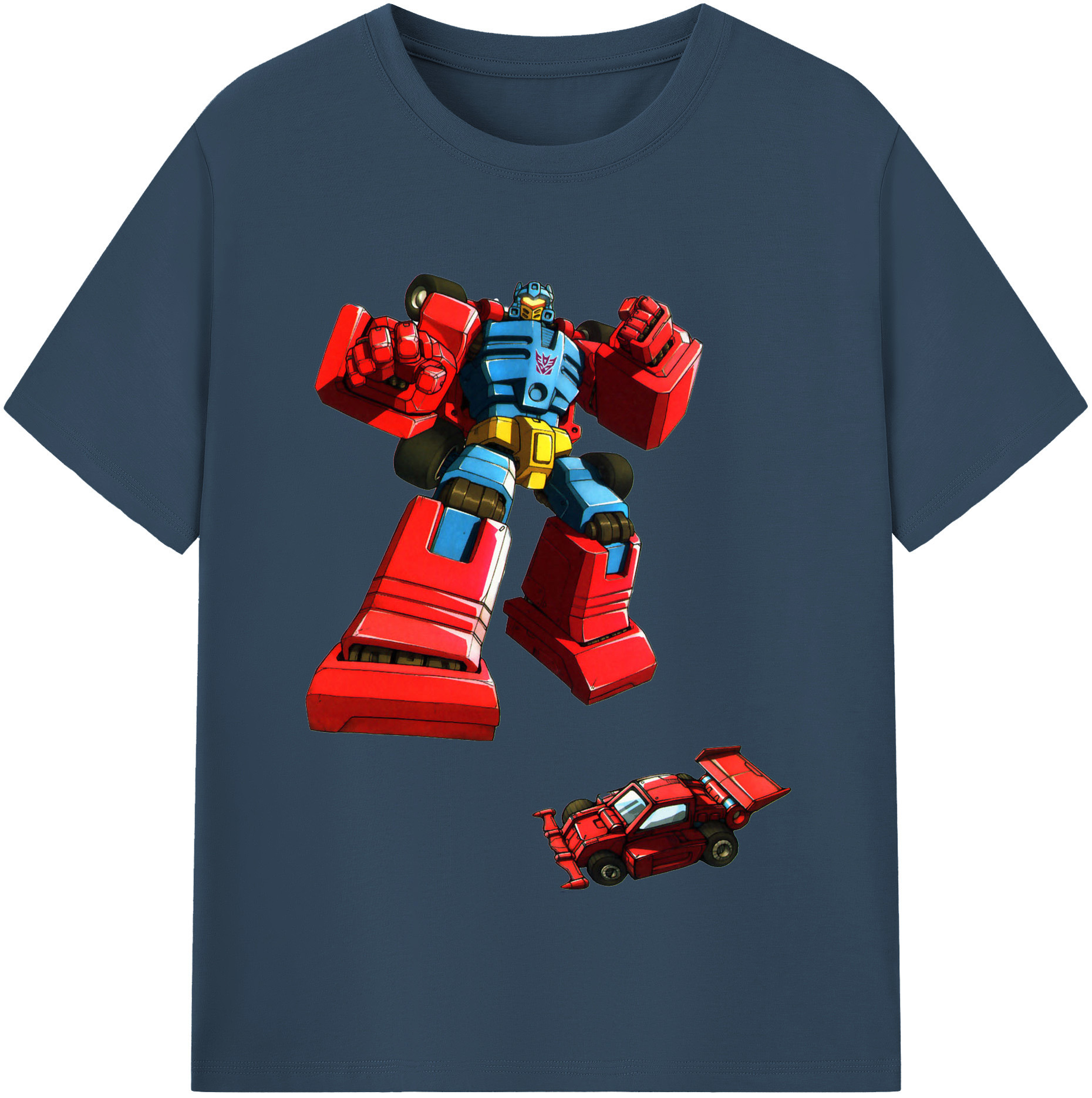 （画像用）  レディースカジュアルプリントTシャツ（綿100％）