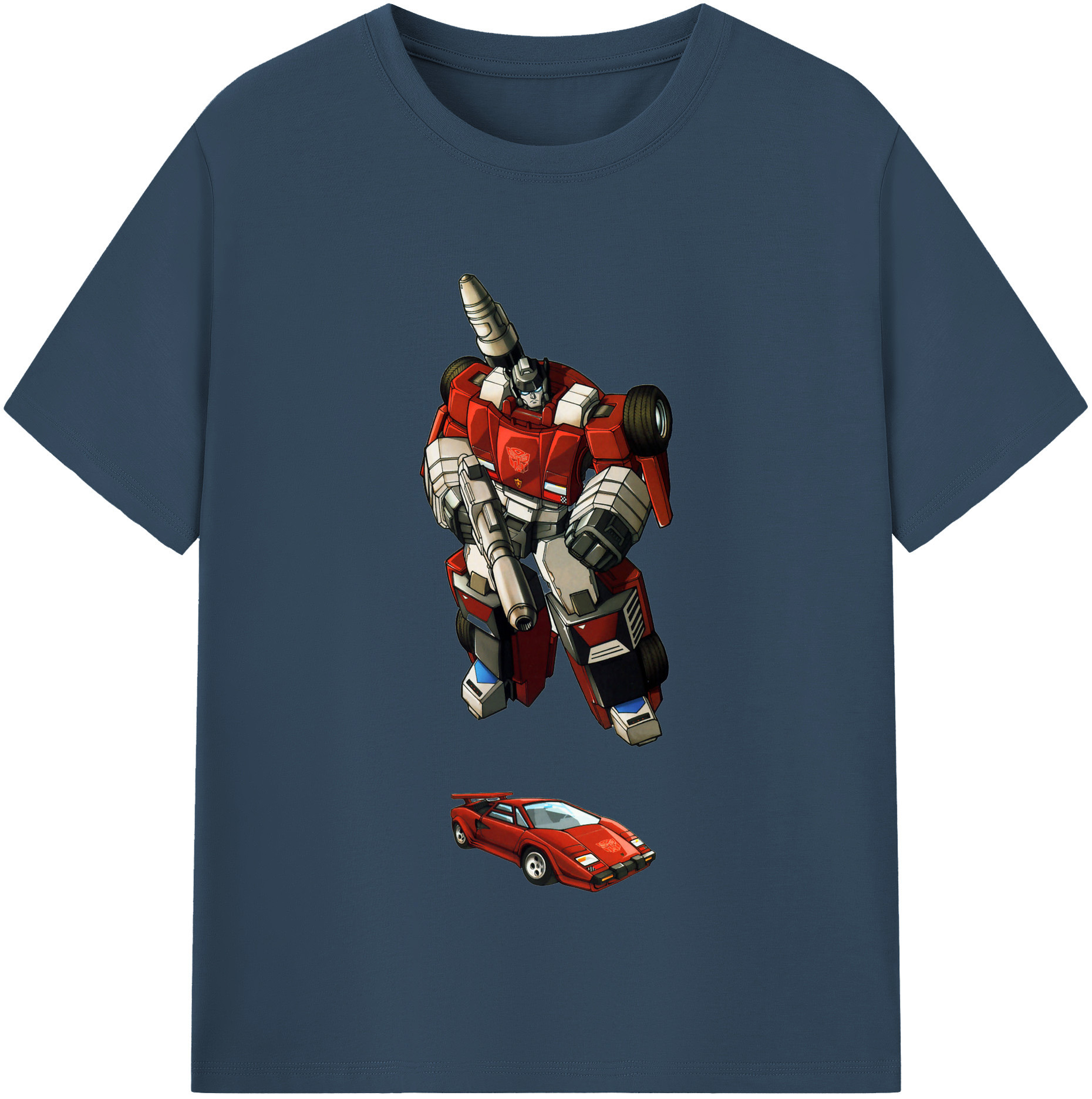 （画像用）  レディースカジュアルプリントTシャツ（綿100％）