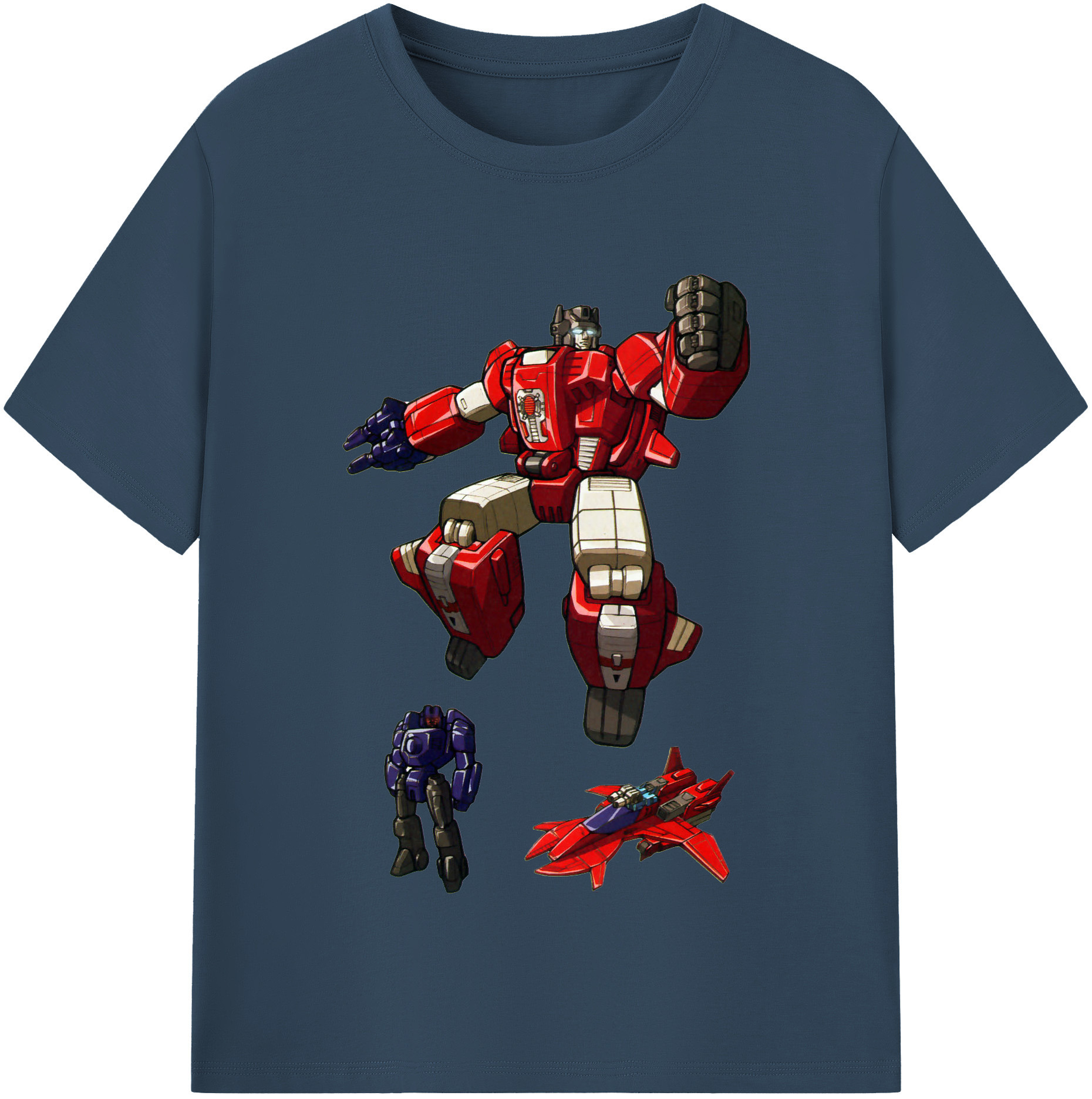 （画像用）  レディースカジュアルプリントTシャツ（綿100％）