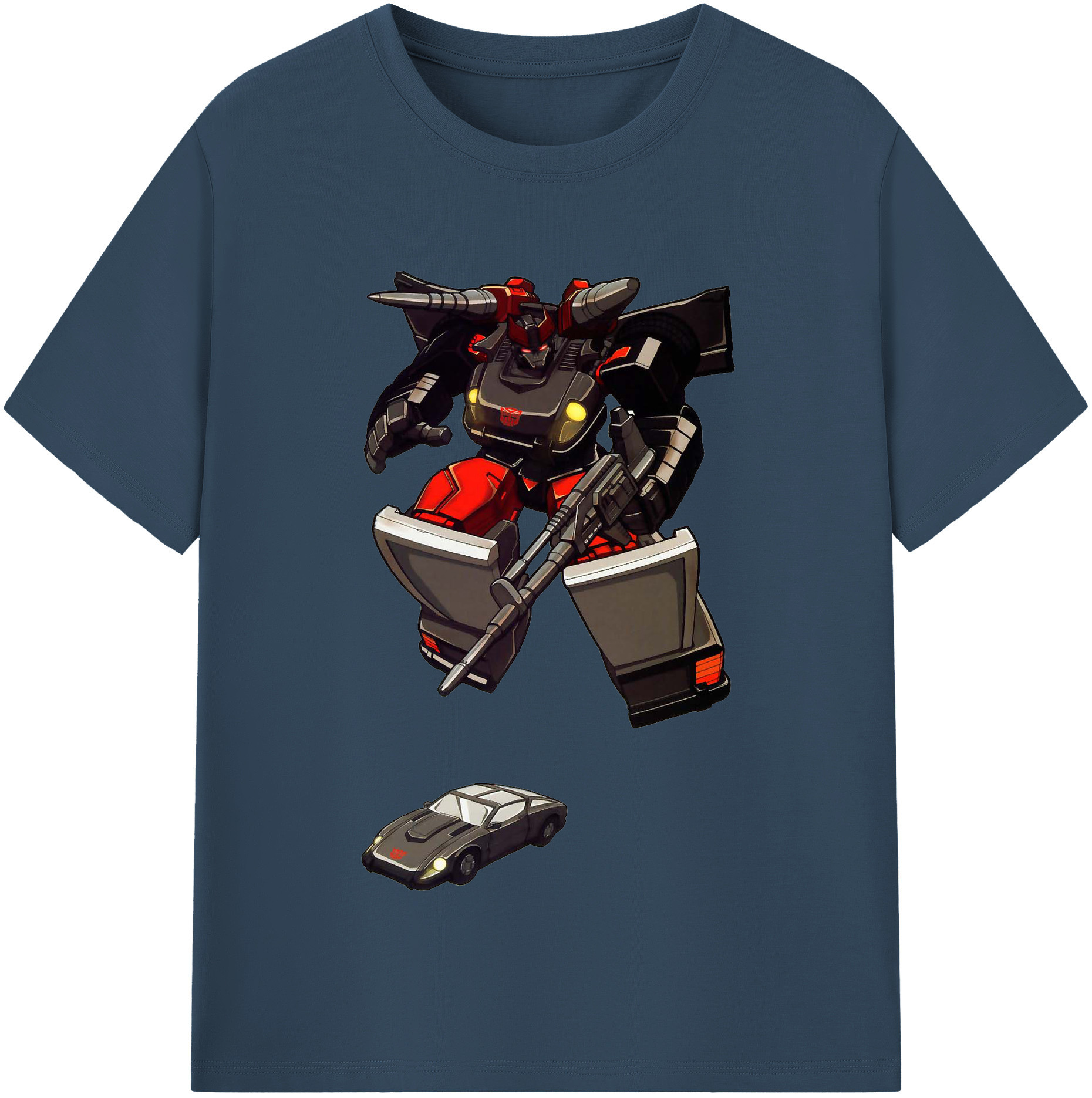 （画像用）  レディースカジュアルプリントTシャツ（綿100％）