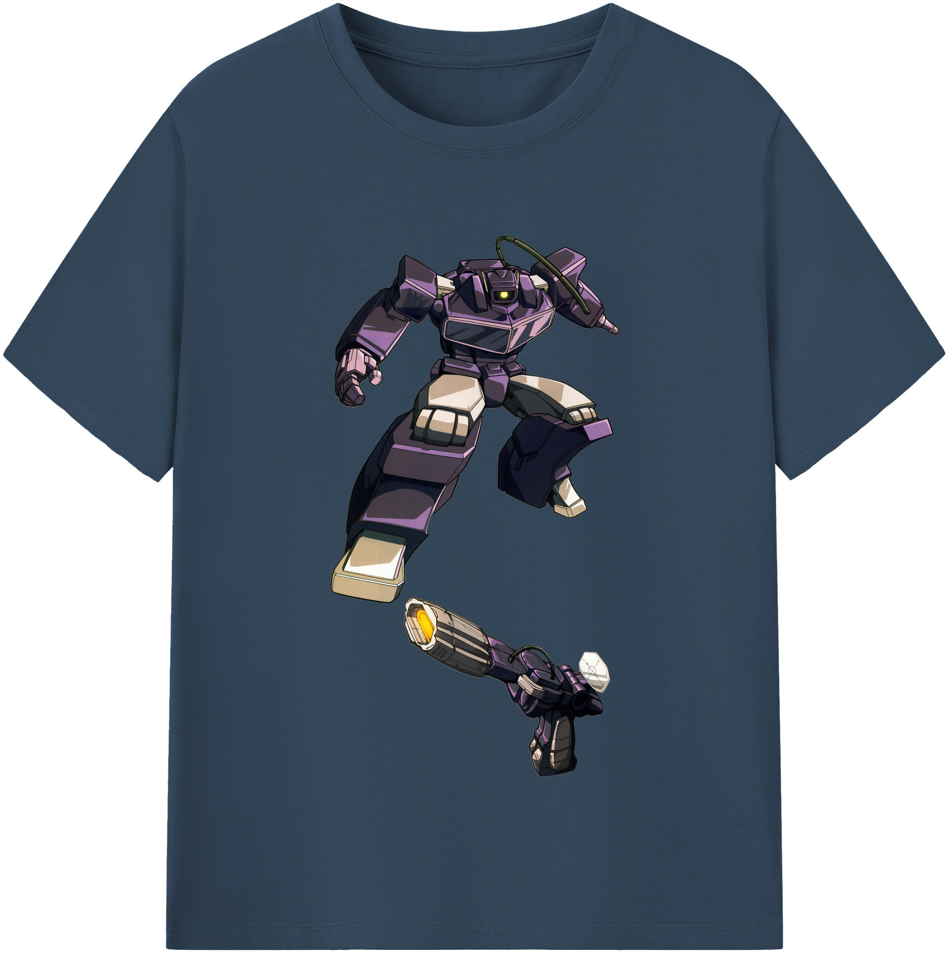 （画像用）  レディースカジュアルプリントTシャツ（綿100％）