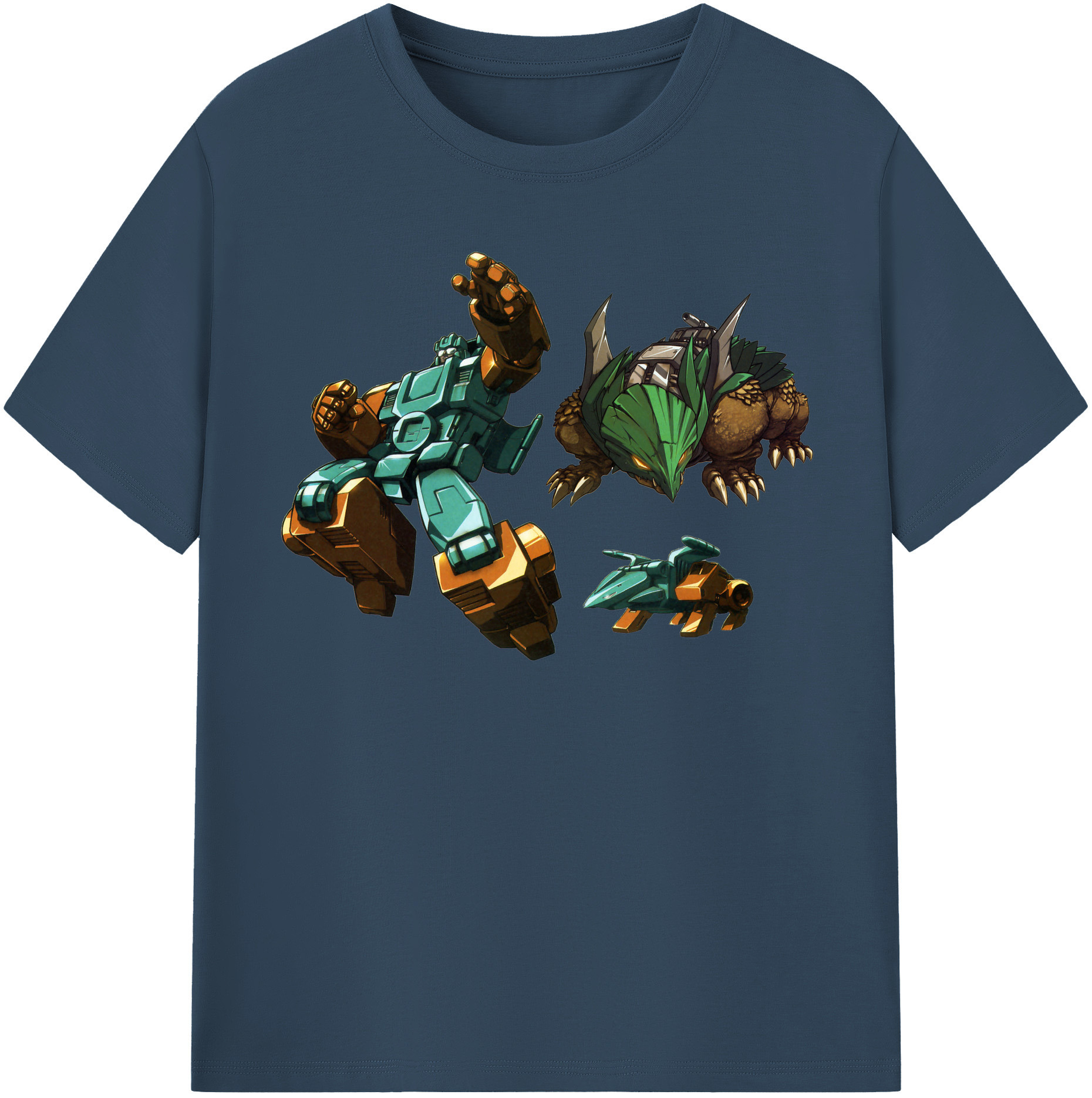 （画像用）  レディースカジュアルプリントTシャツ（綿100％）