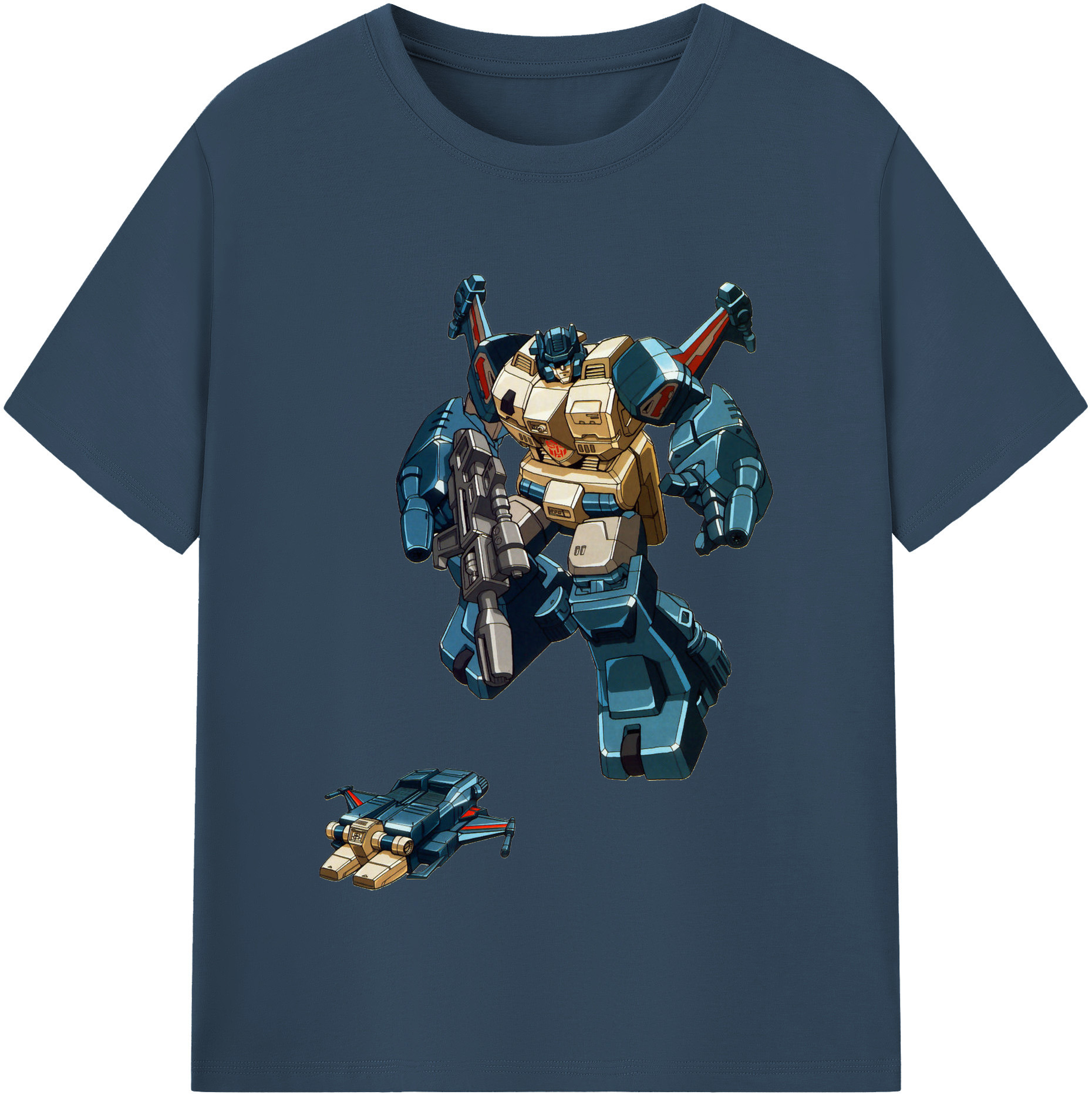 （画像用）  レディースカジュアルプリントTシャツ（綿100％）