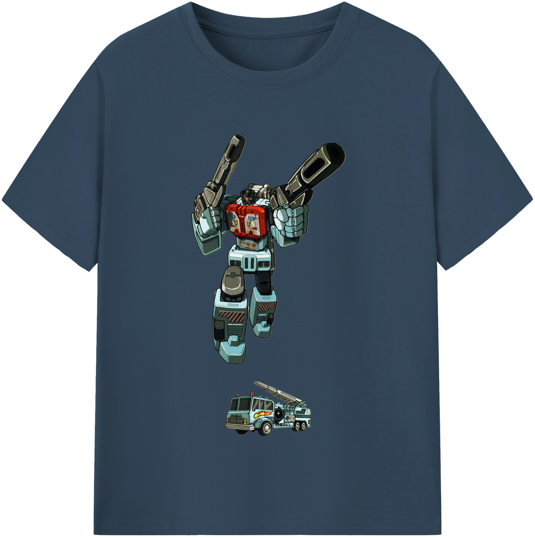 （画像用）  レディースカジュアルプリントTシャツ（綿100％）