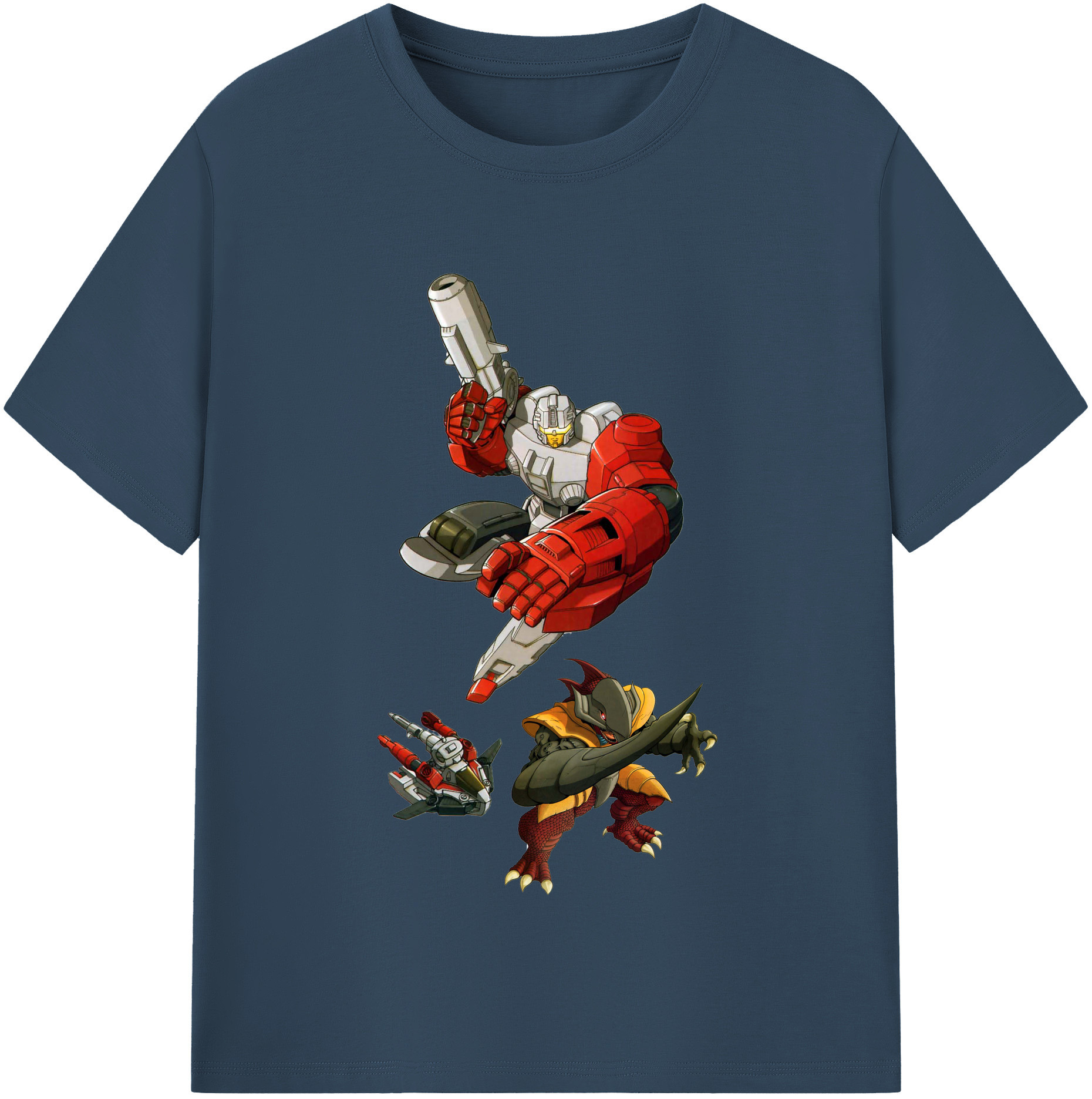 （画像用）  レディースカジュアルプリントTシャツ（綿100％）