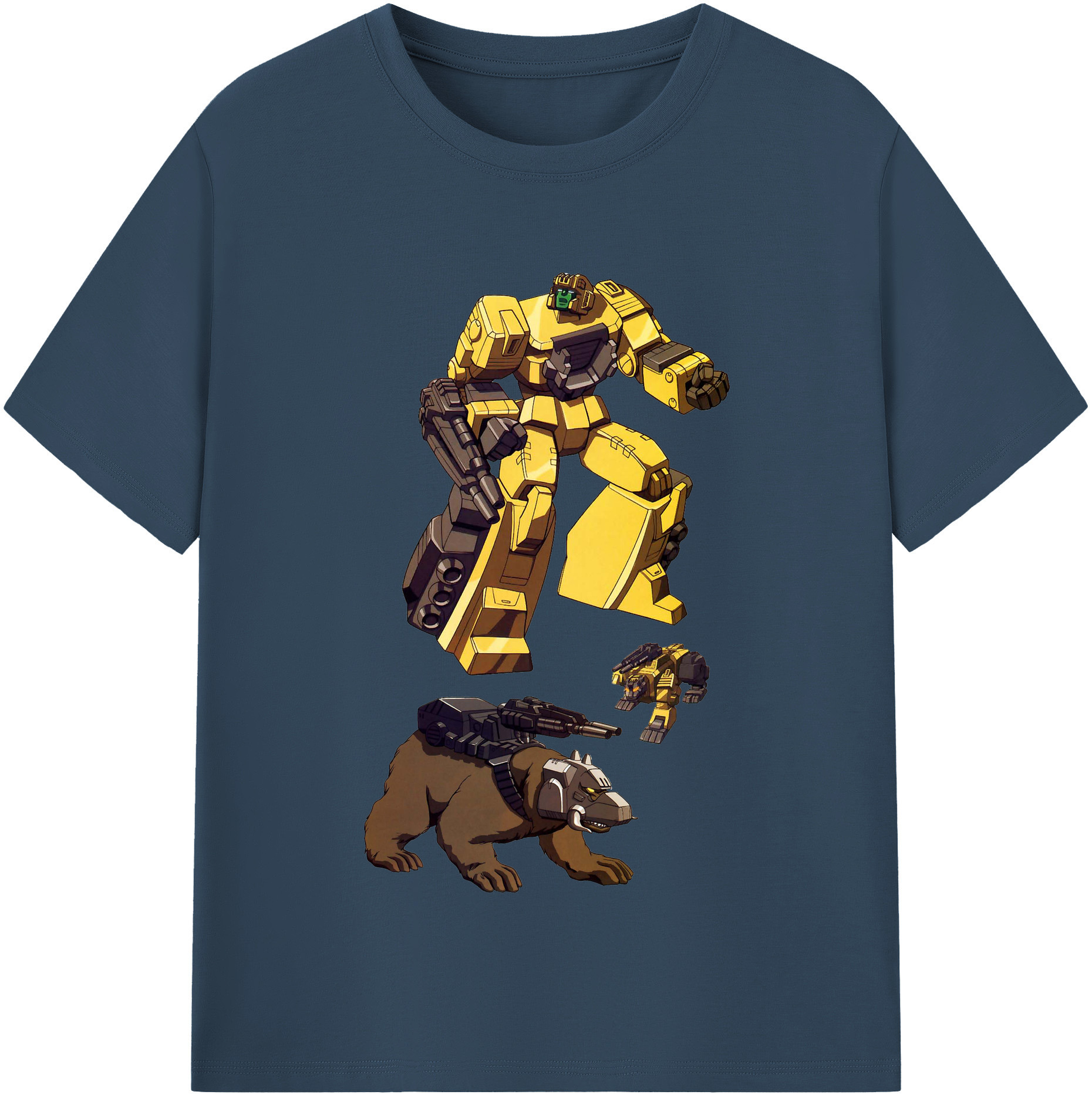 （画像用）  レディースカジュアルプリントTシャツ（綿100％）