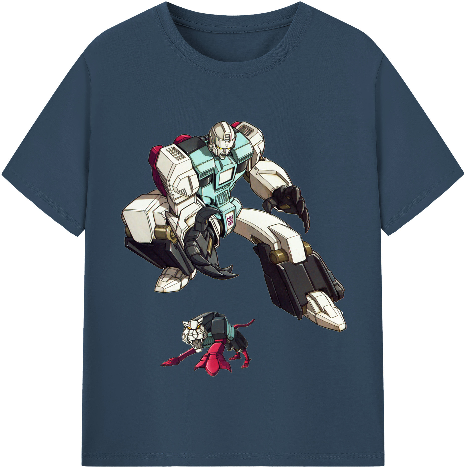 （画像用）  レディースカジュアルプリントTシャツ（綿100％）